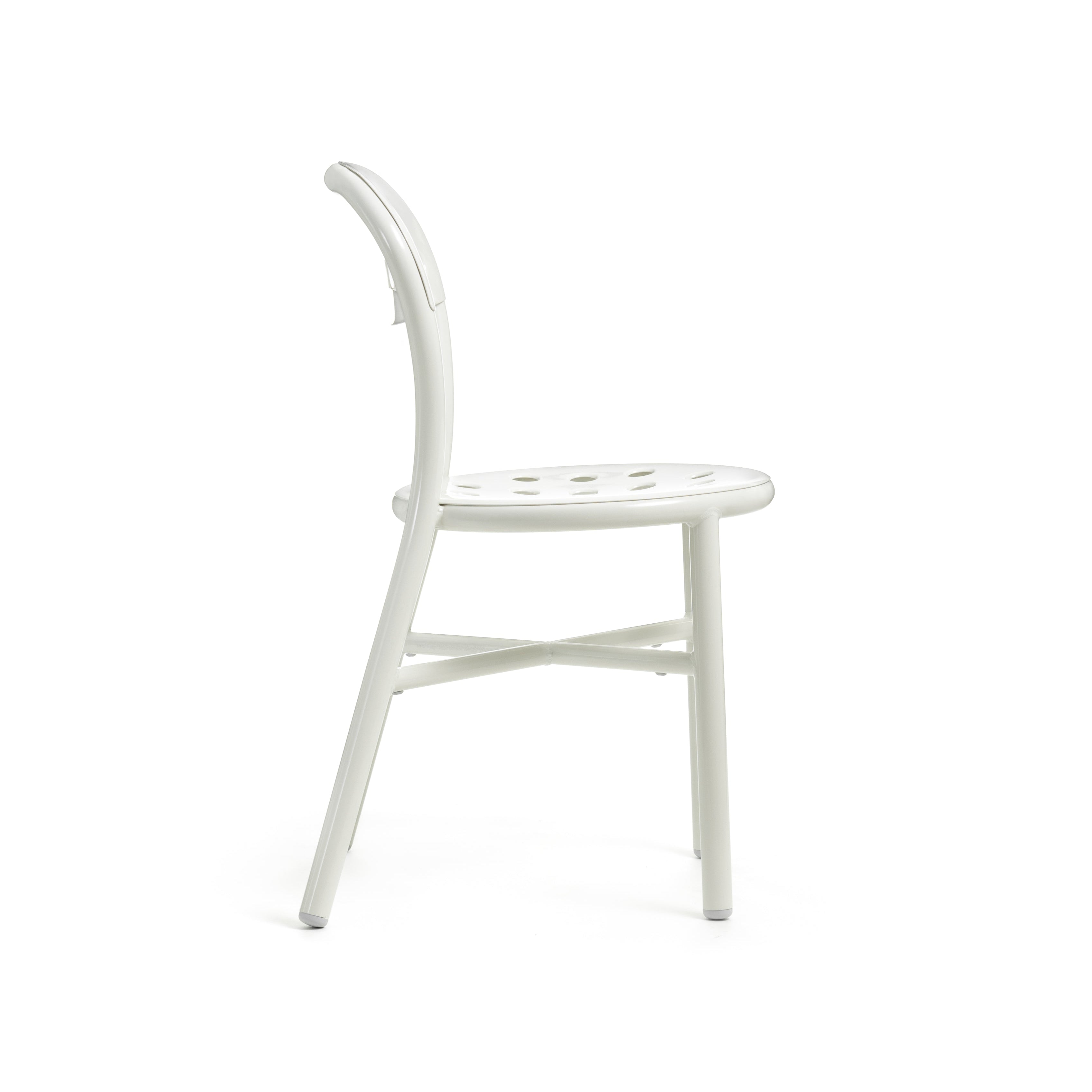 Outdoor chair PIPE white