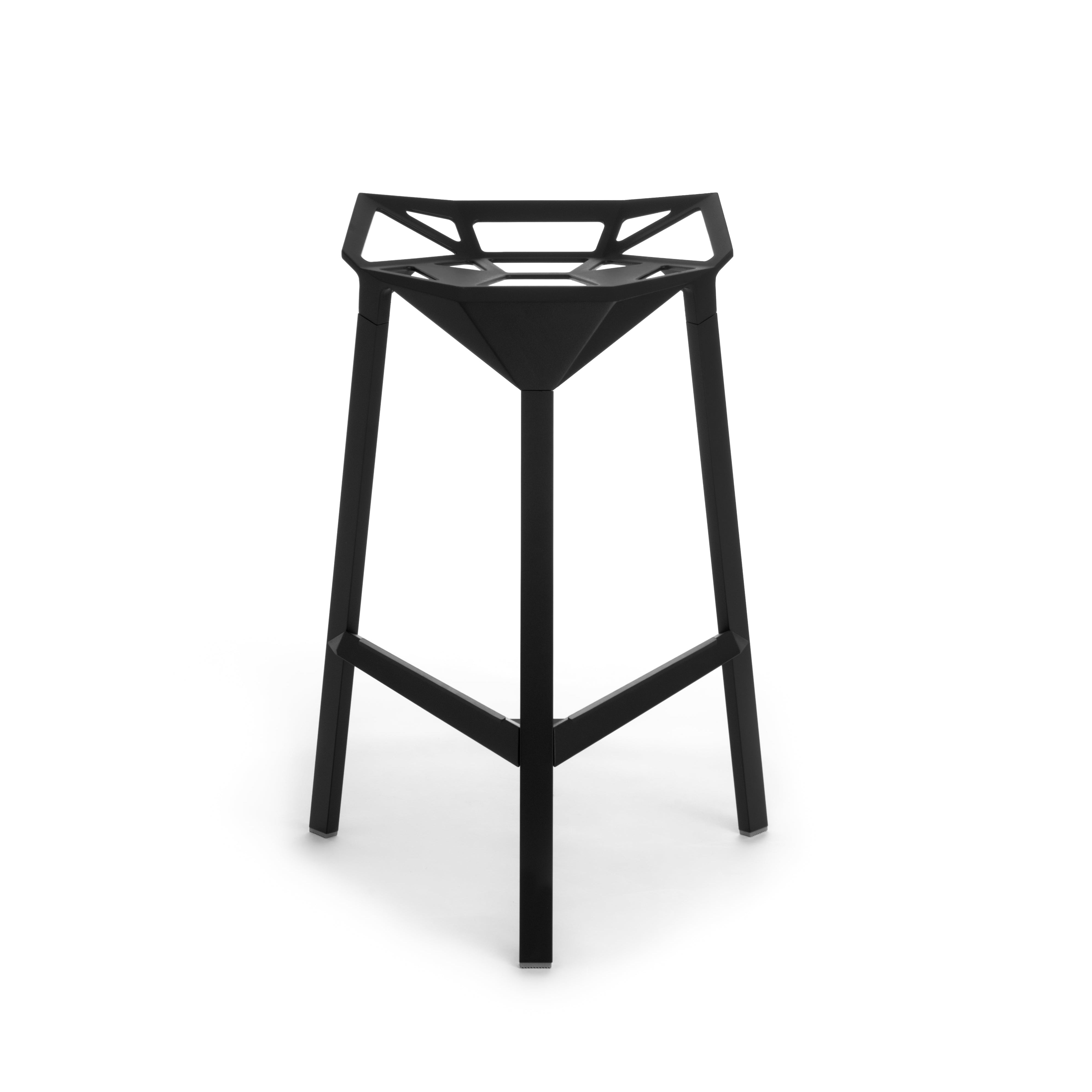 Hoker STOOL_ONE czarny do kuchni – styl nowoczesny