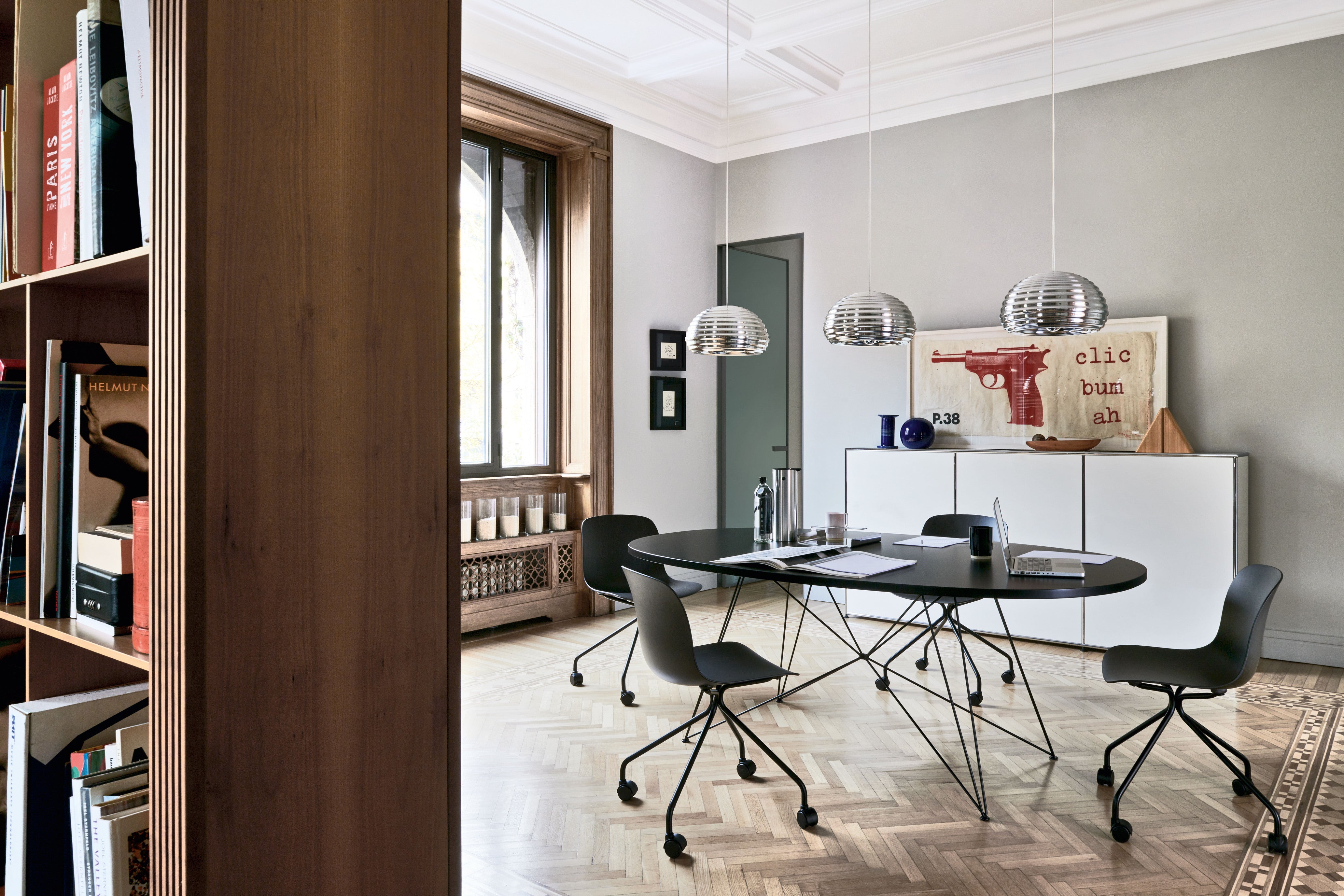 TROY red office chair