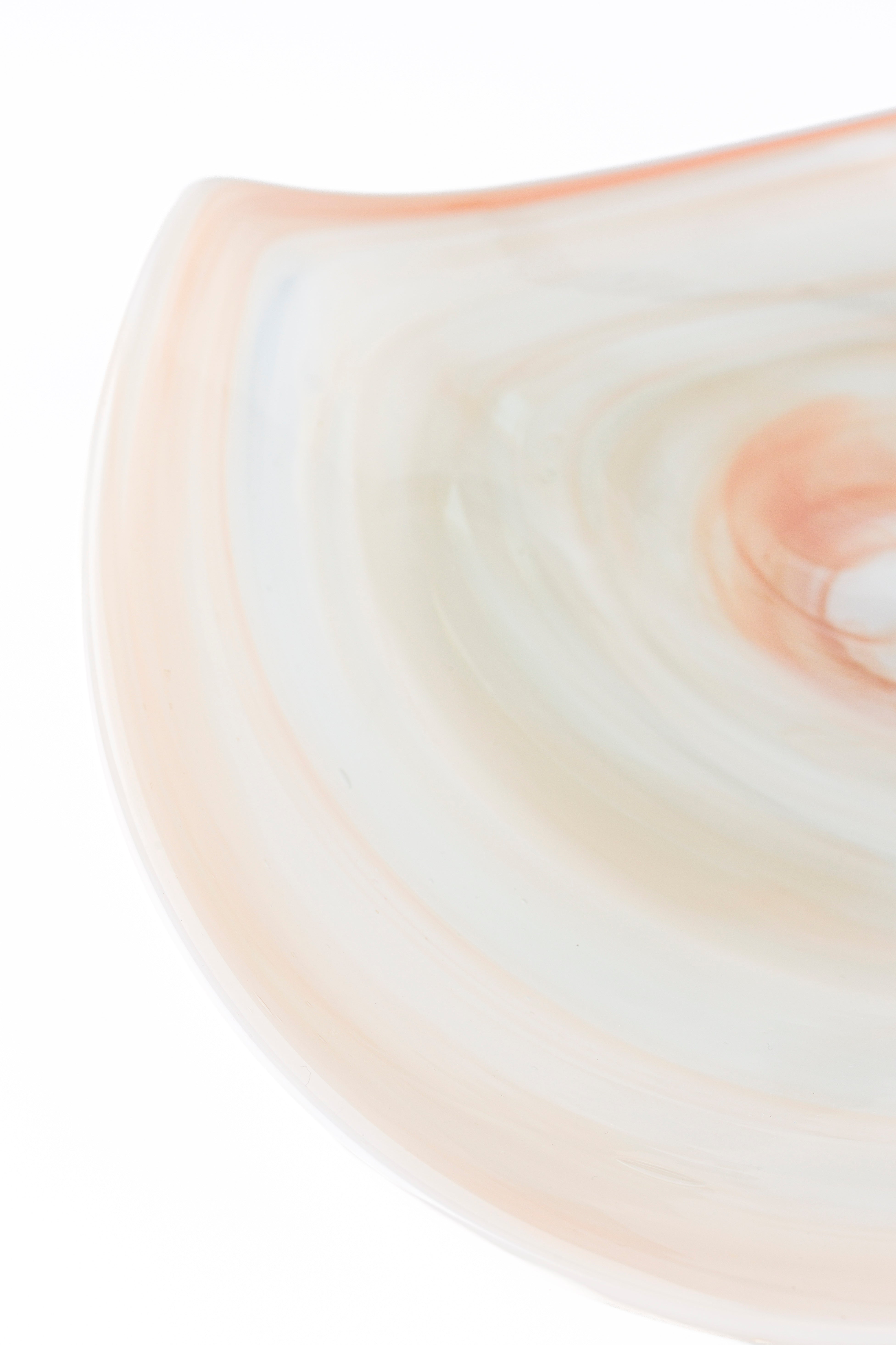 Misa aus Glas MARIA weiß mit Rosa