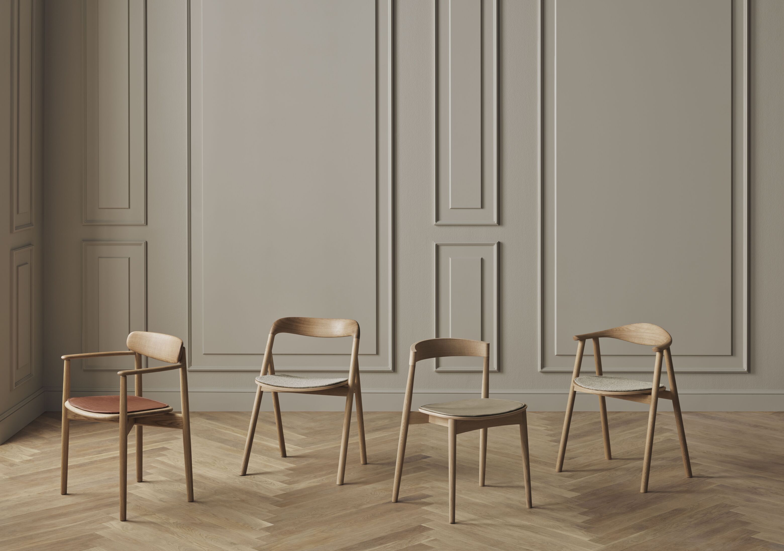Fenri chair dark oak wood