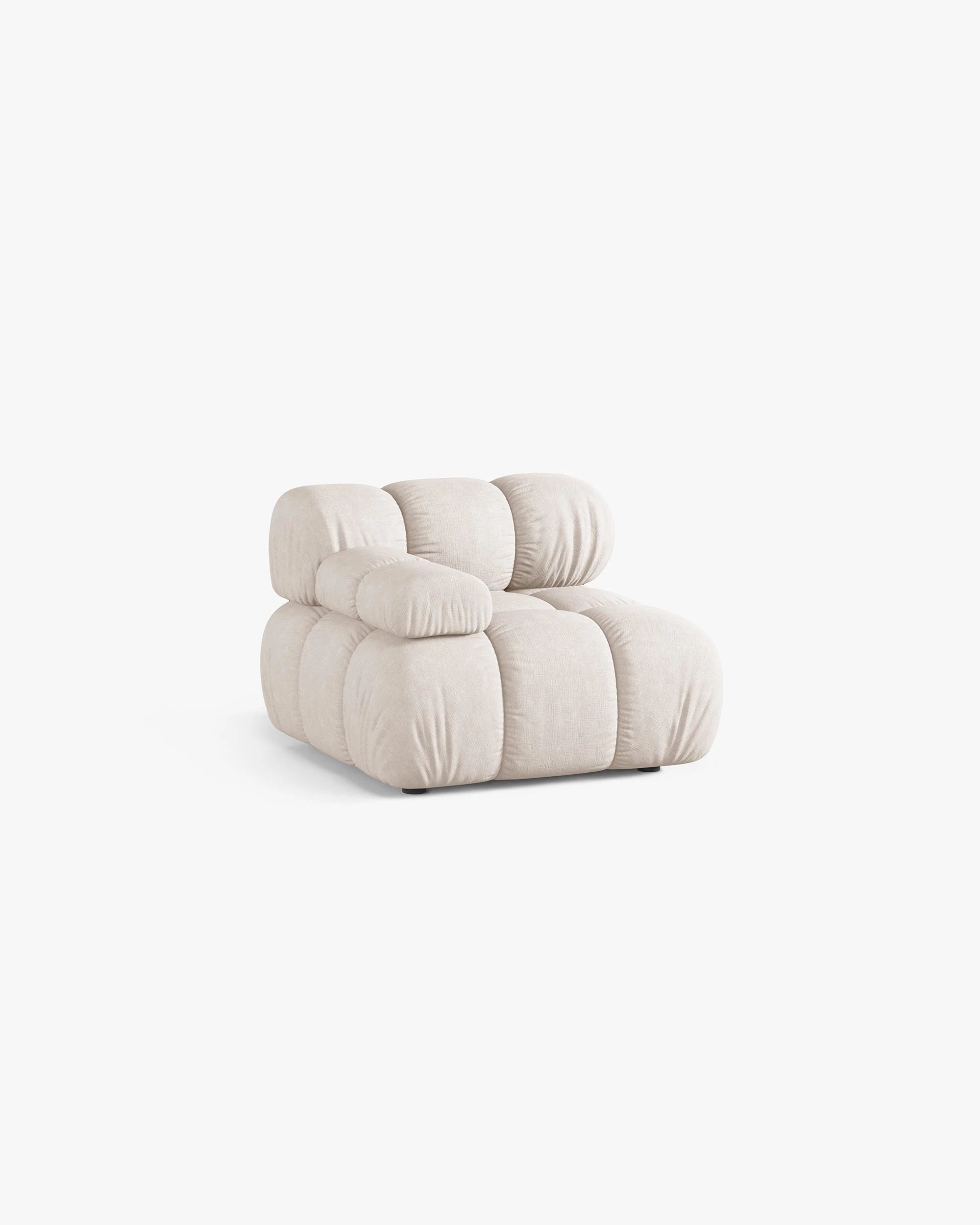 Modulaire bank BELLIS - linker module in beige
