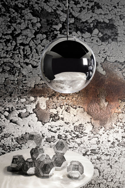 Hanglamp MIRROR BALL zilver