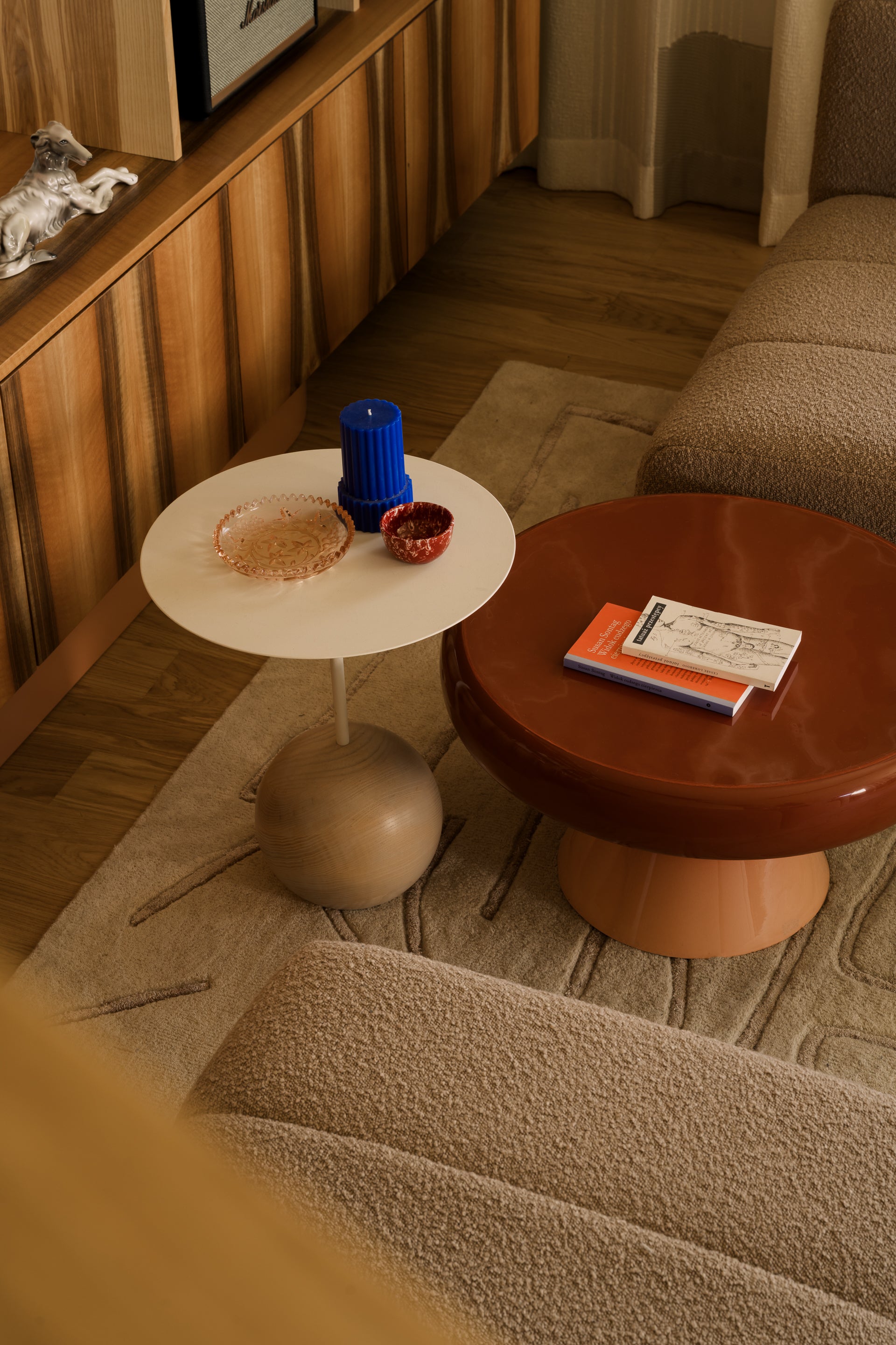 Koffietafel AN SU hout en staal