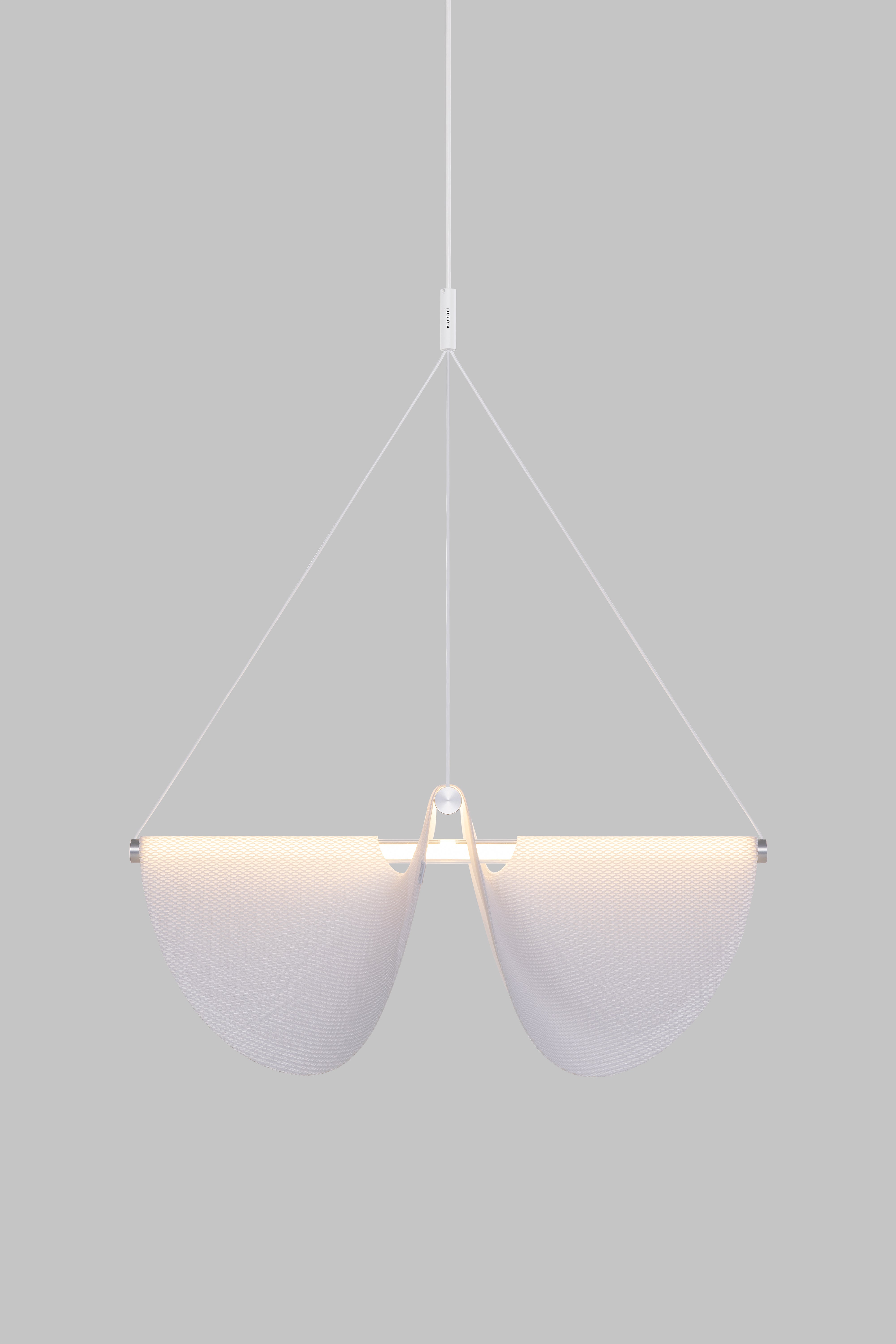 Hanglamp DRAPE LIGHT met gedrapeerde stof