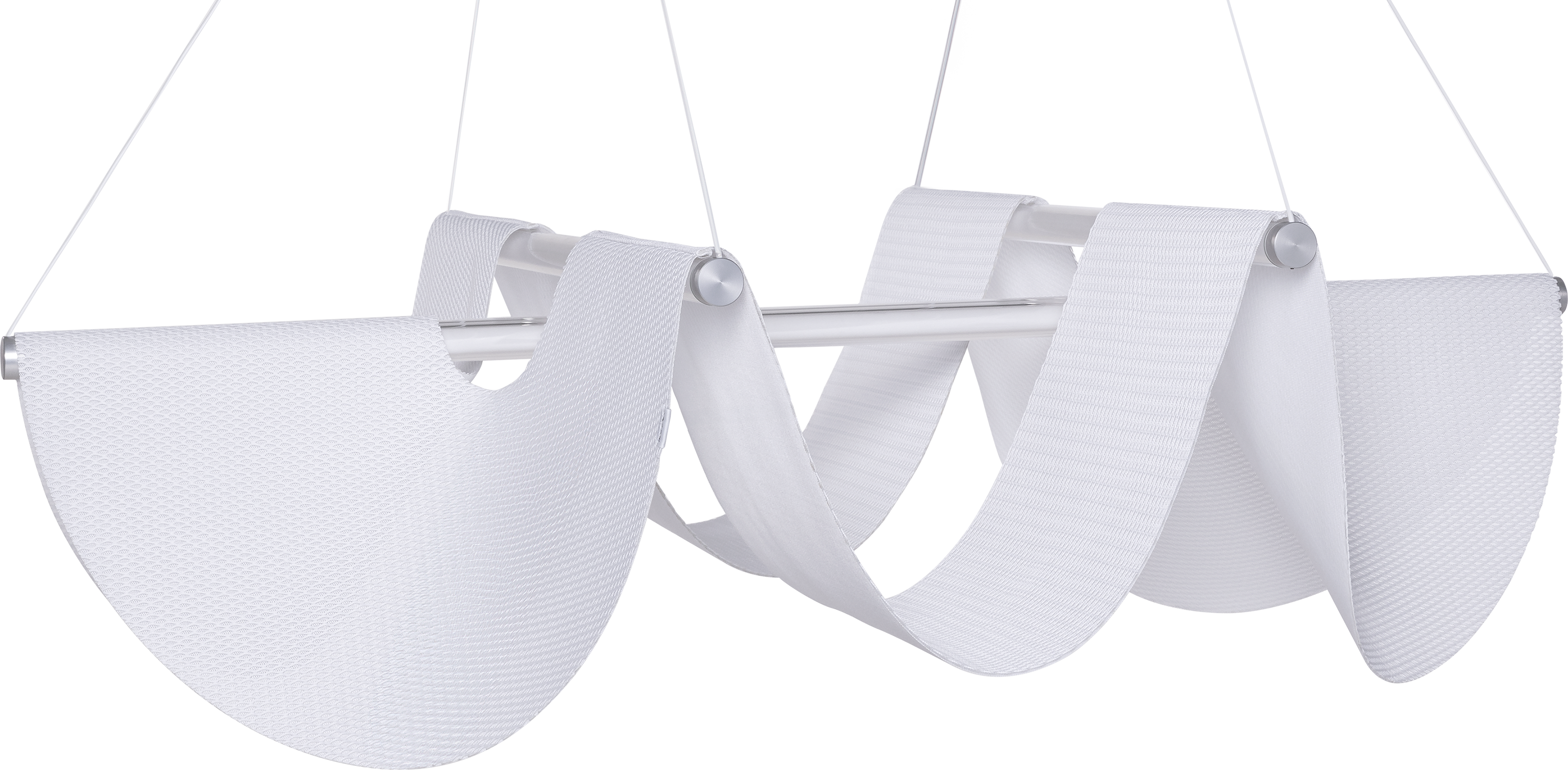 Hanglamp DRAPE LIGHT met gedrapeerde stof