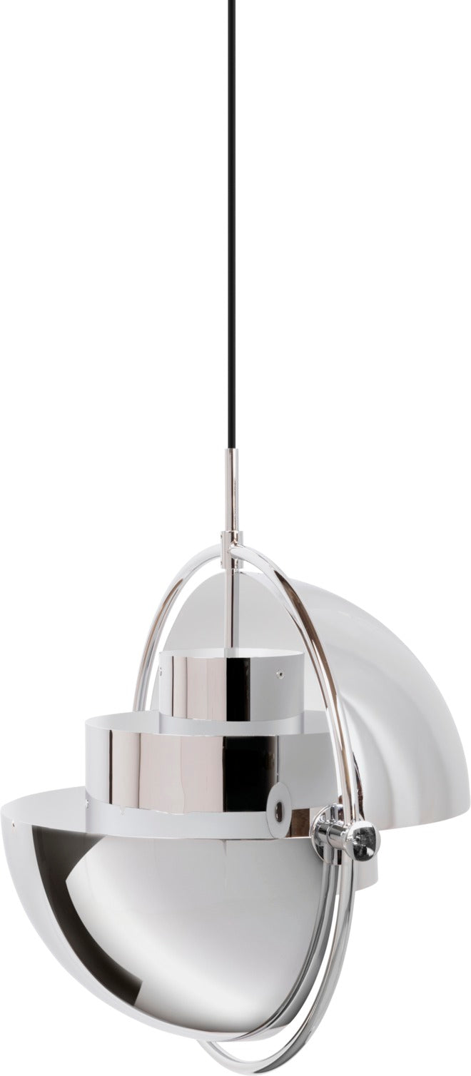 MULTI-LITE chrome pendant lamp