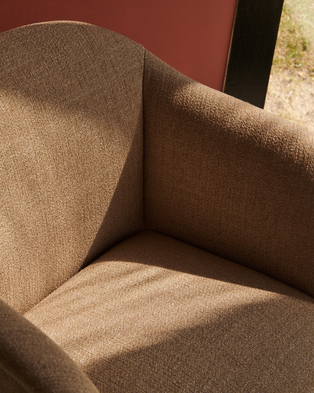 FIBER SOFT Chair customized with wooden base