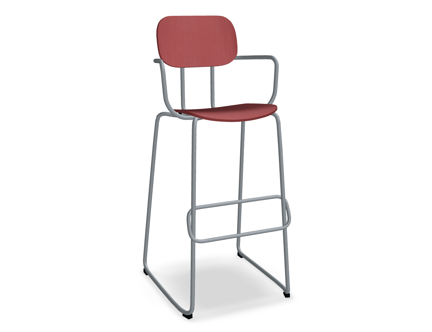 Hoker NEW SCHOOL ciemnoszara podstawa – metal