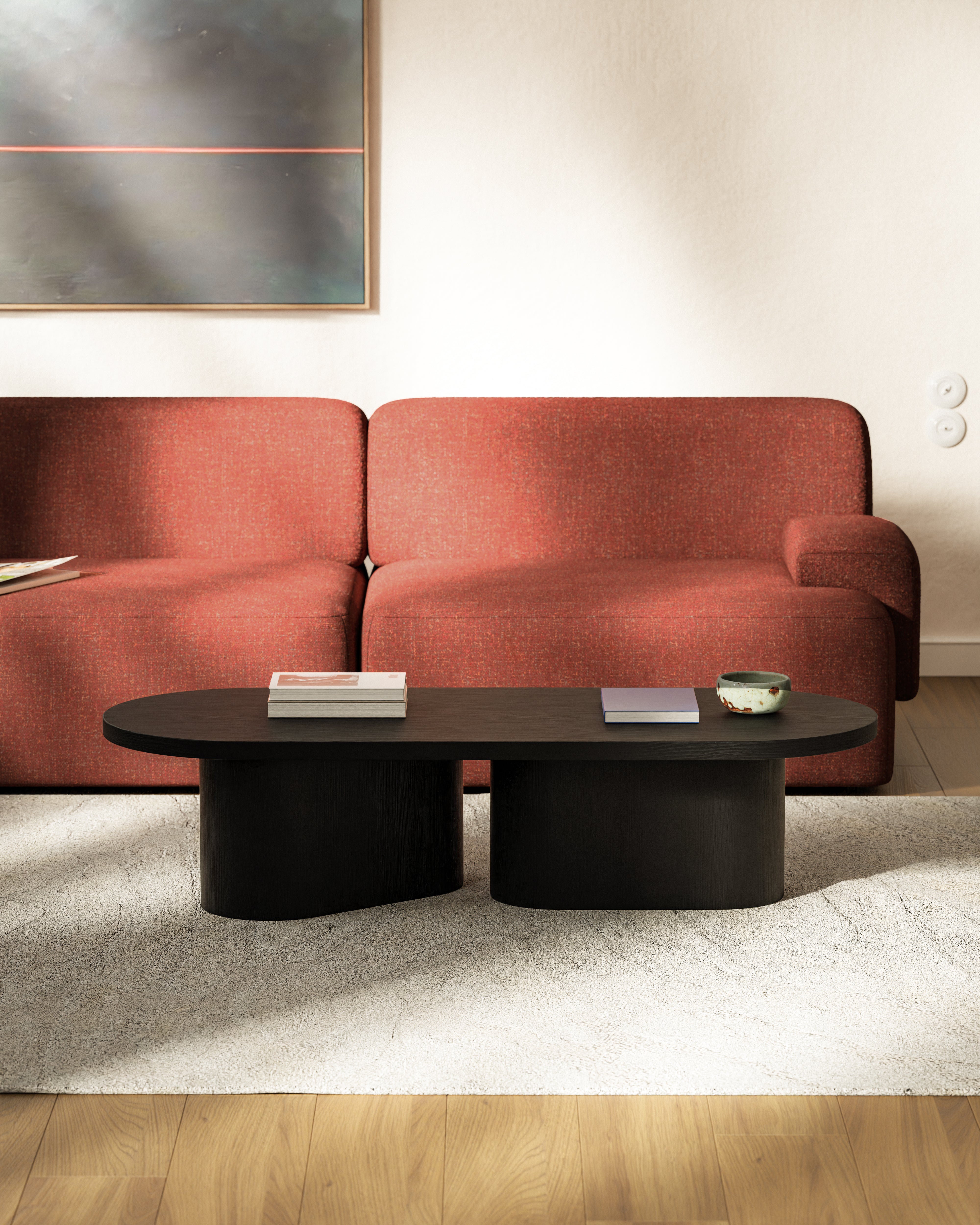 Stolik kawowy NAL kruczoczarny