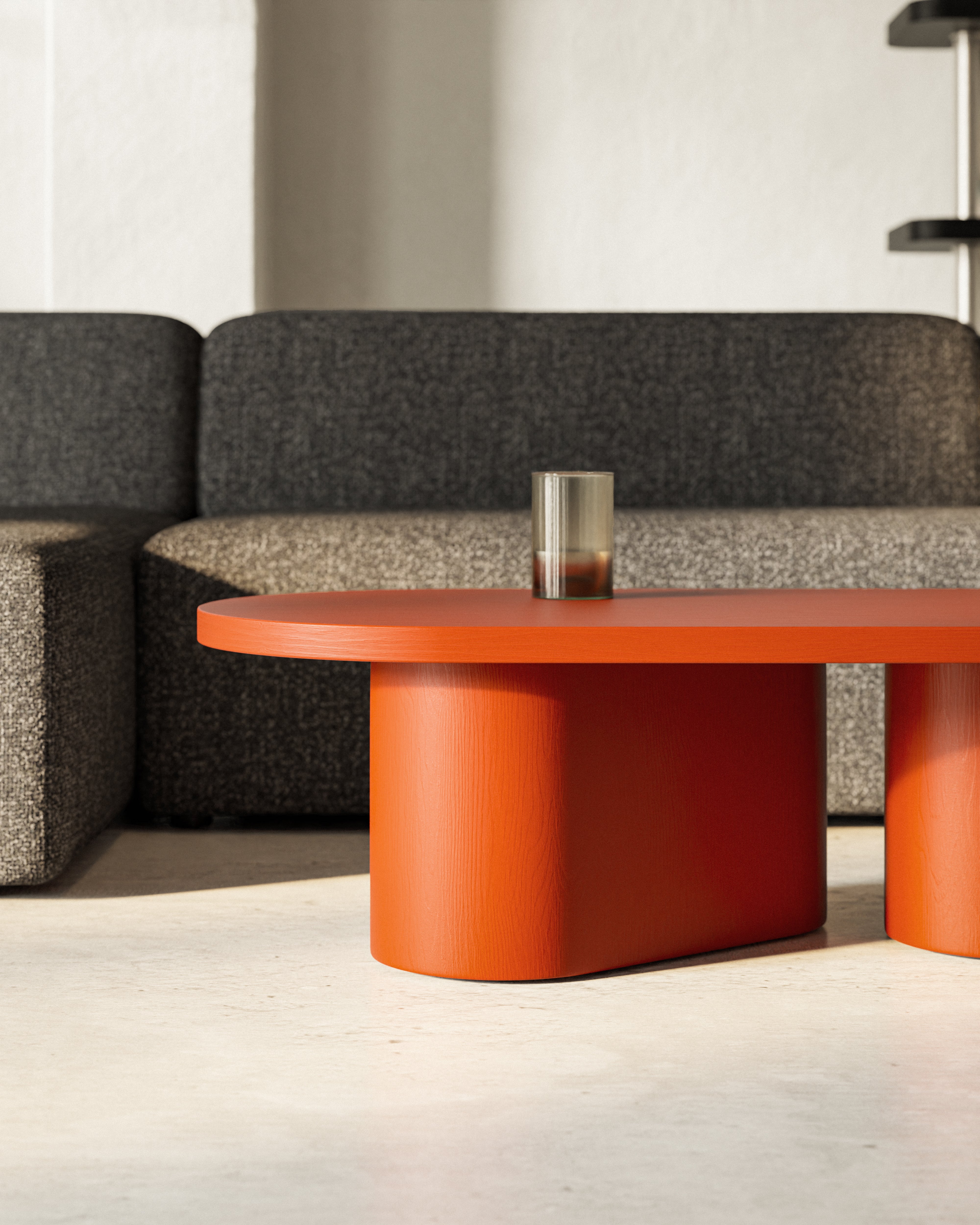 Rode rooibos salontafel NAL