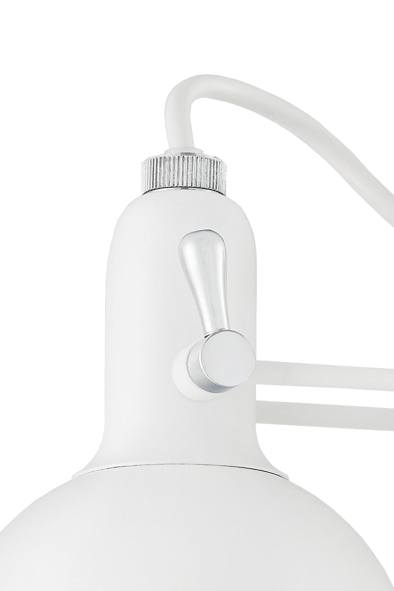 Wandleuchte NAUTILIUS weiß