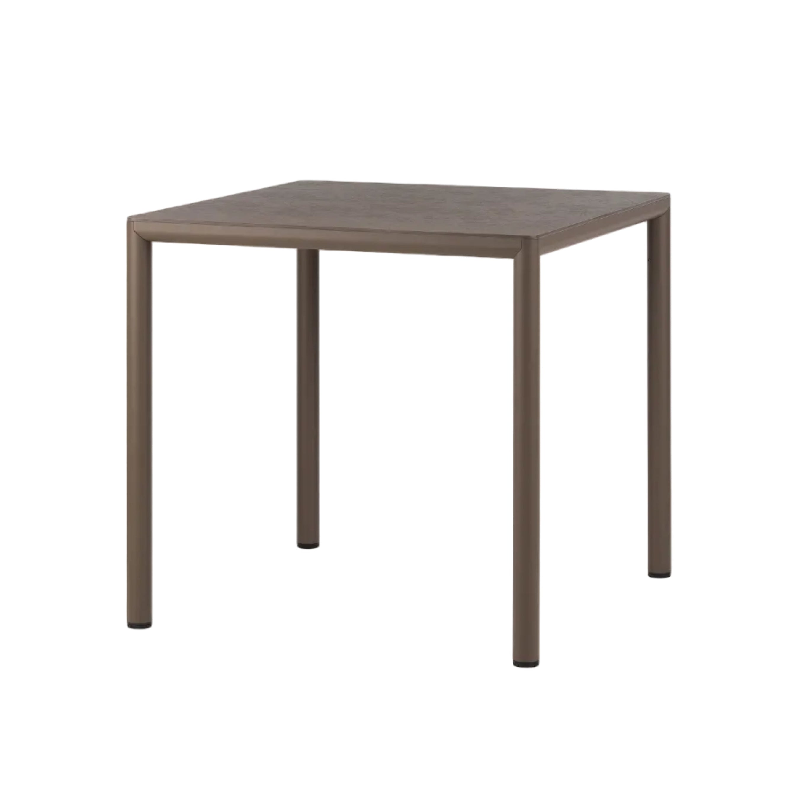 Quadratischer Außentisch PIAVE braun