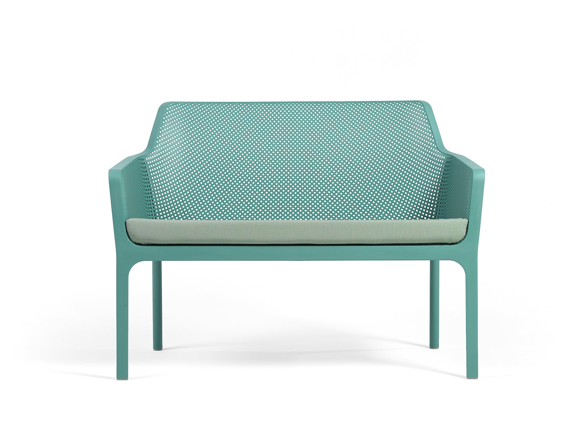 Turquoise Outdoor Bench NET