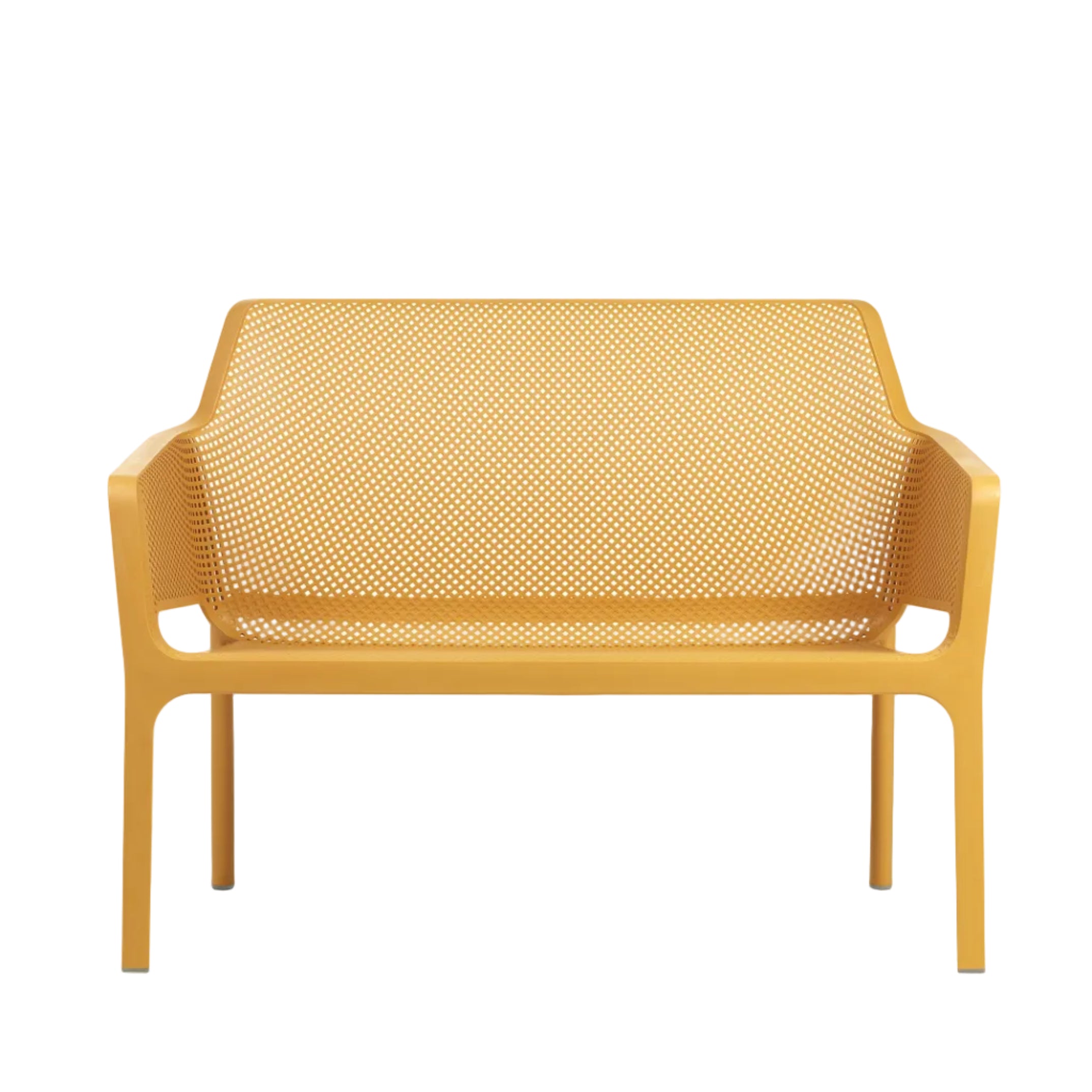 NET Outdoor Bench Mustard