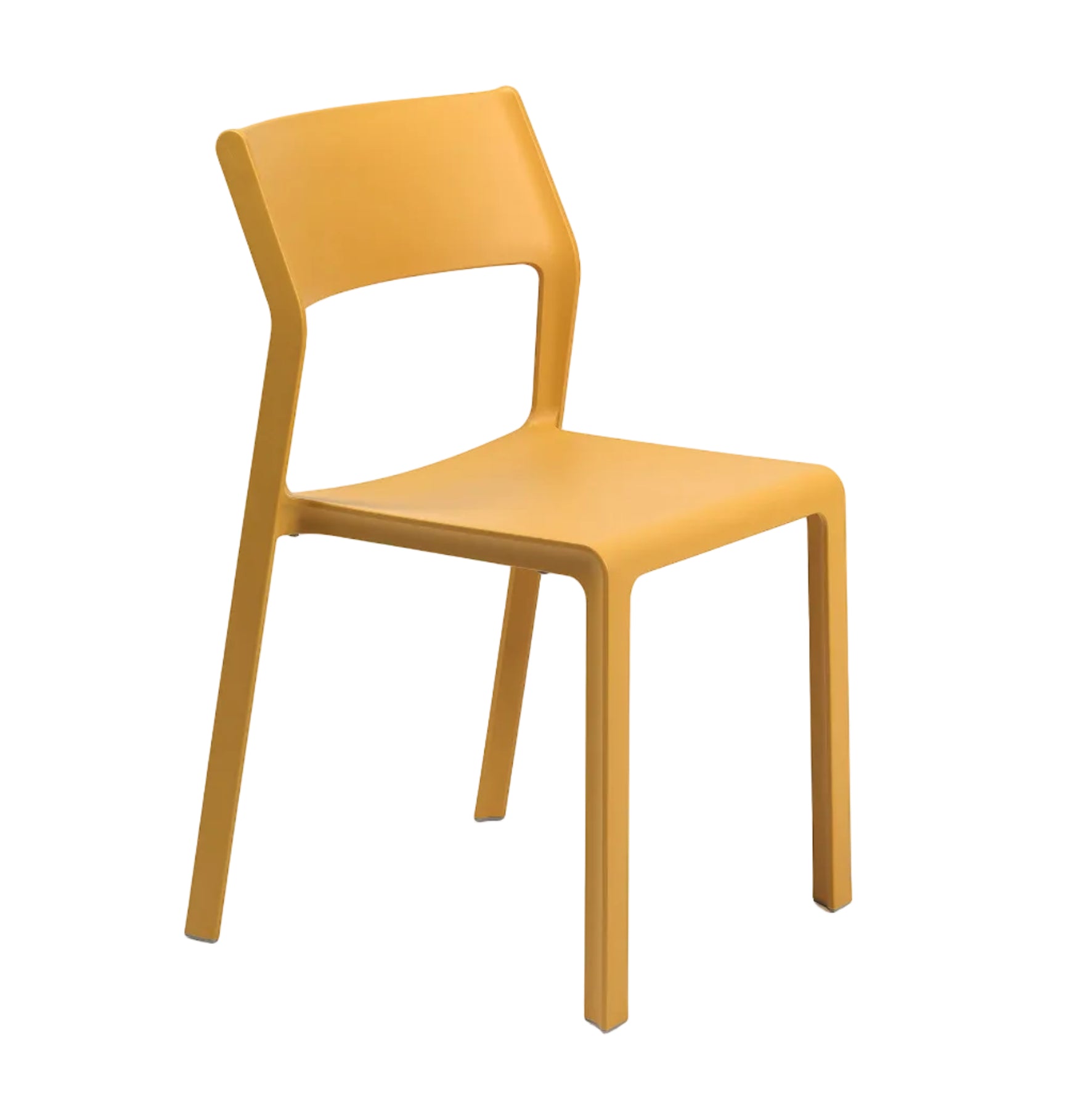Buitenstoel TRILL mosterdkleurig