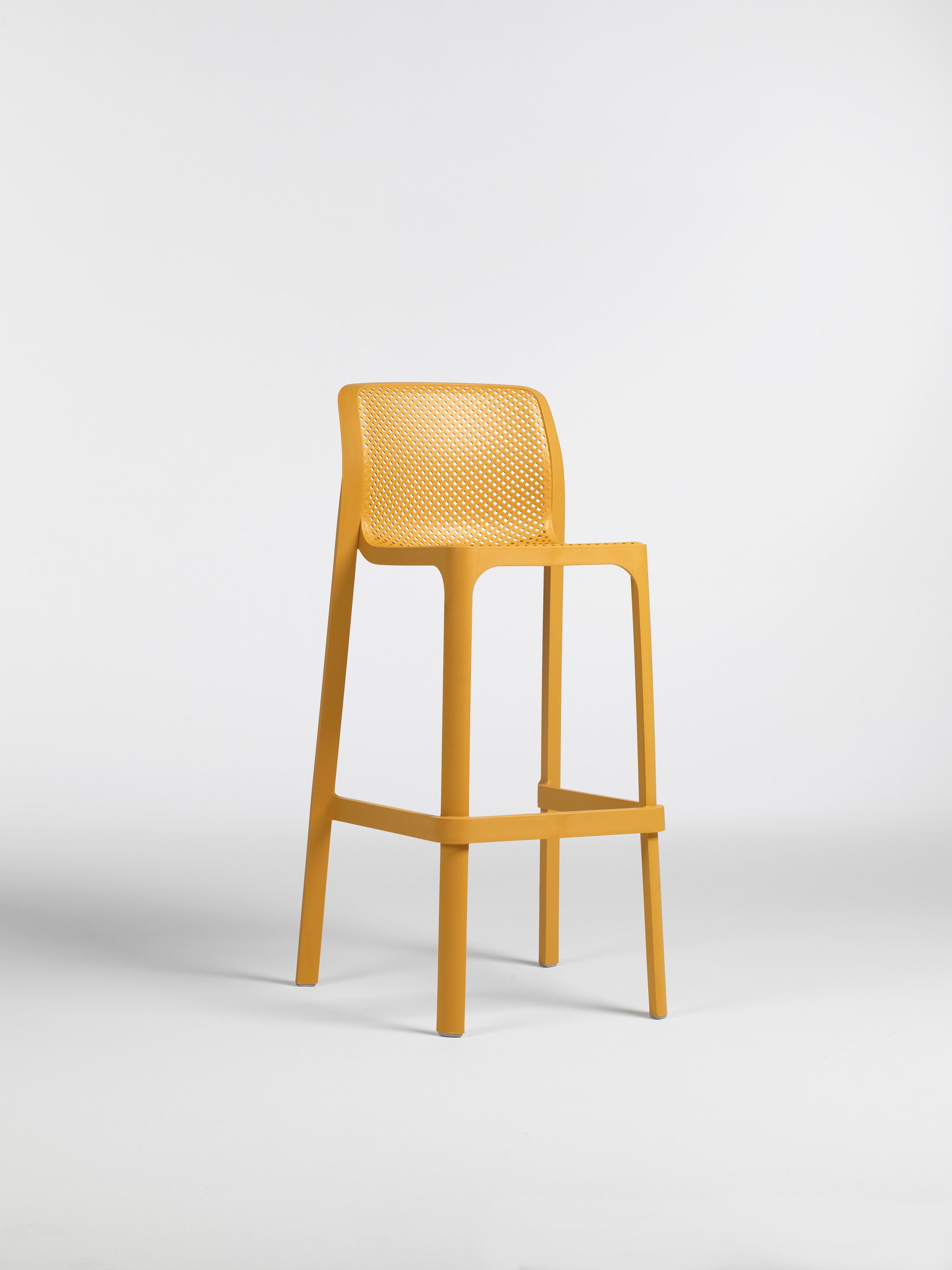 Outdoor Stool NET Anthracite