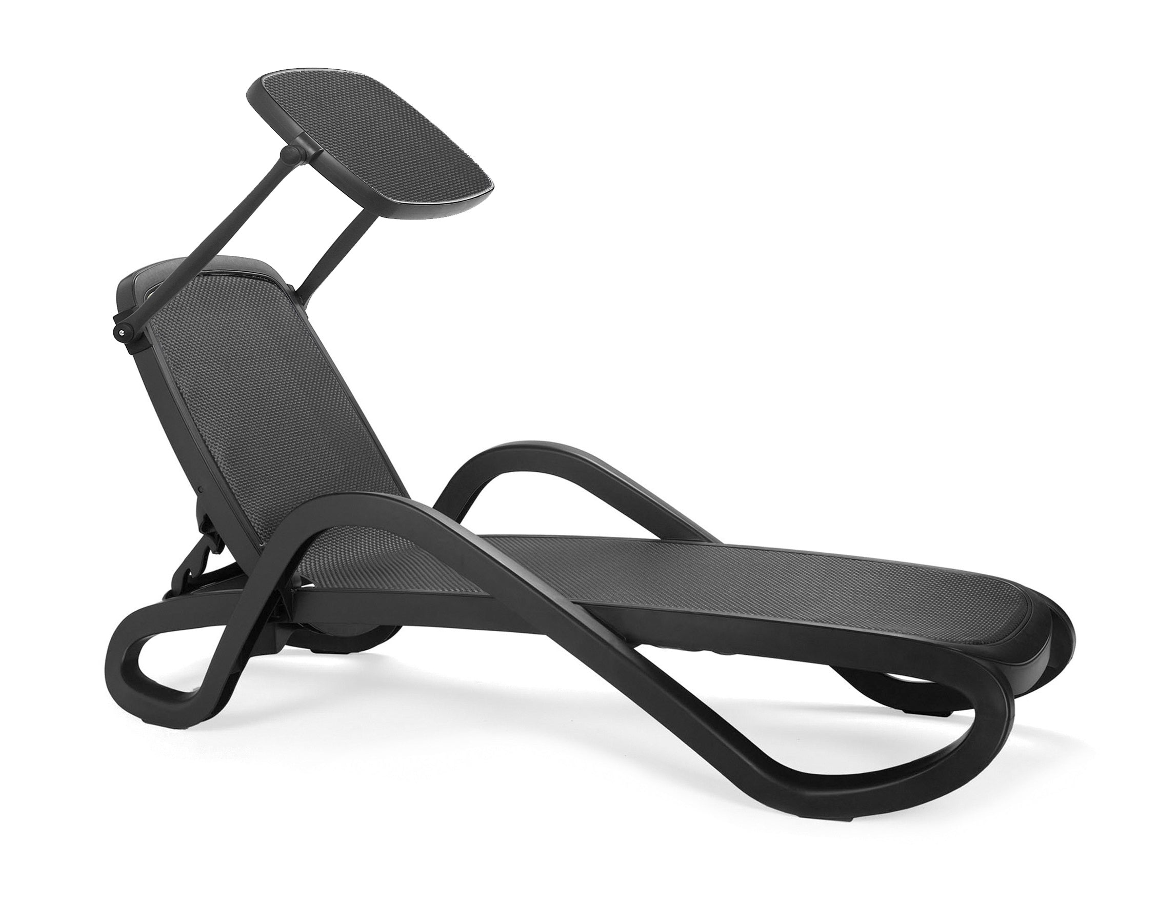 ALFA Anthracite Outdoor Lounger
