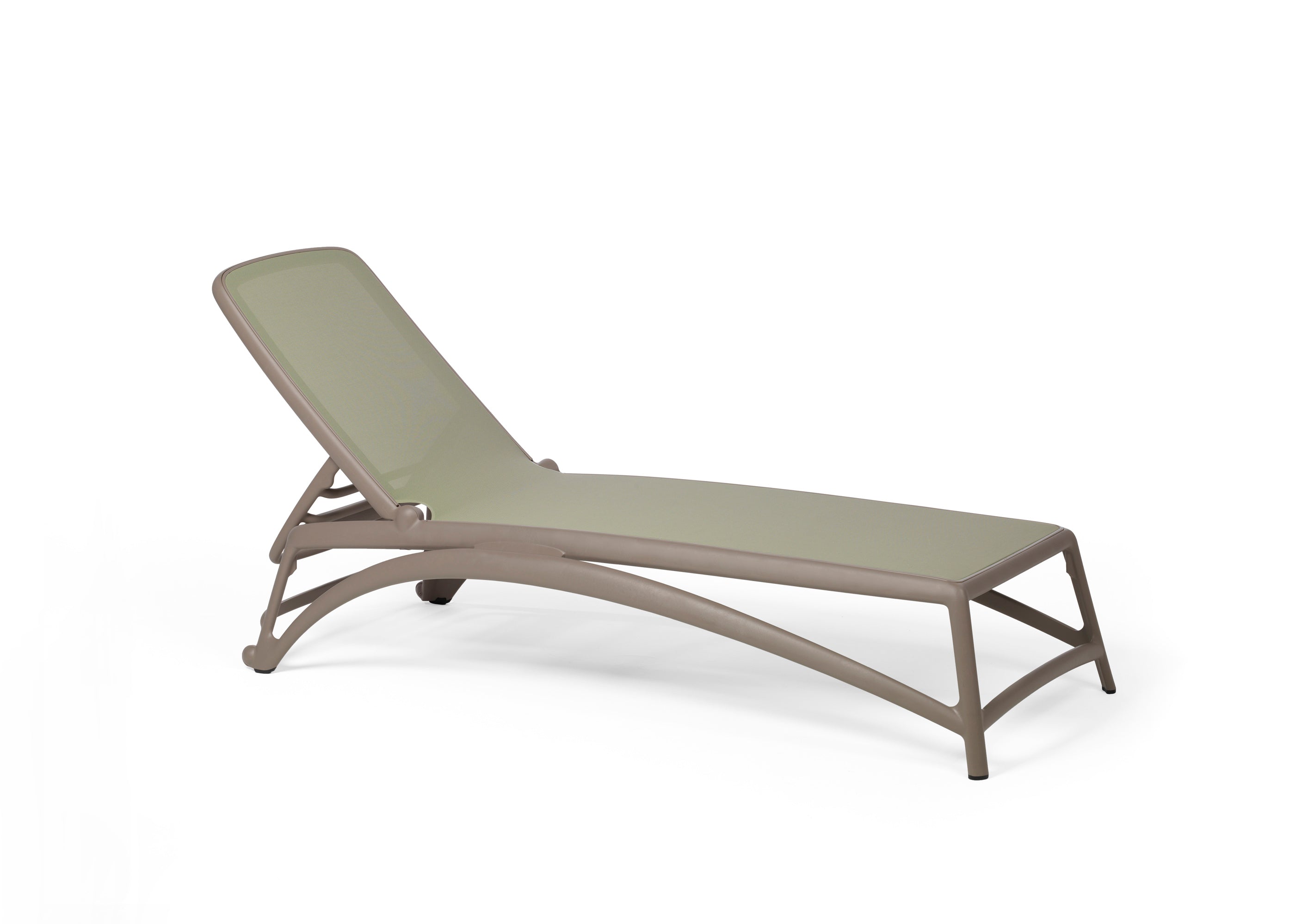 ATLANTICO taupe outdoor lounger