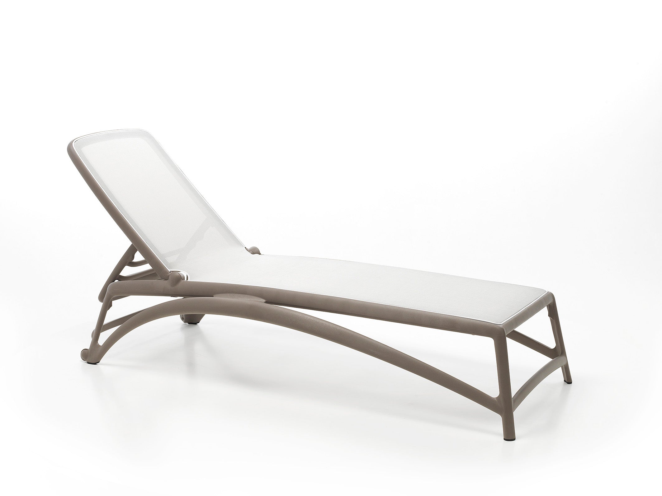 ATLANTICO taupe outdoor lounger
