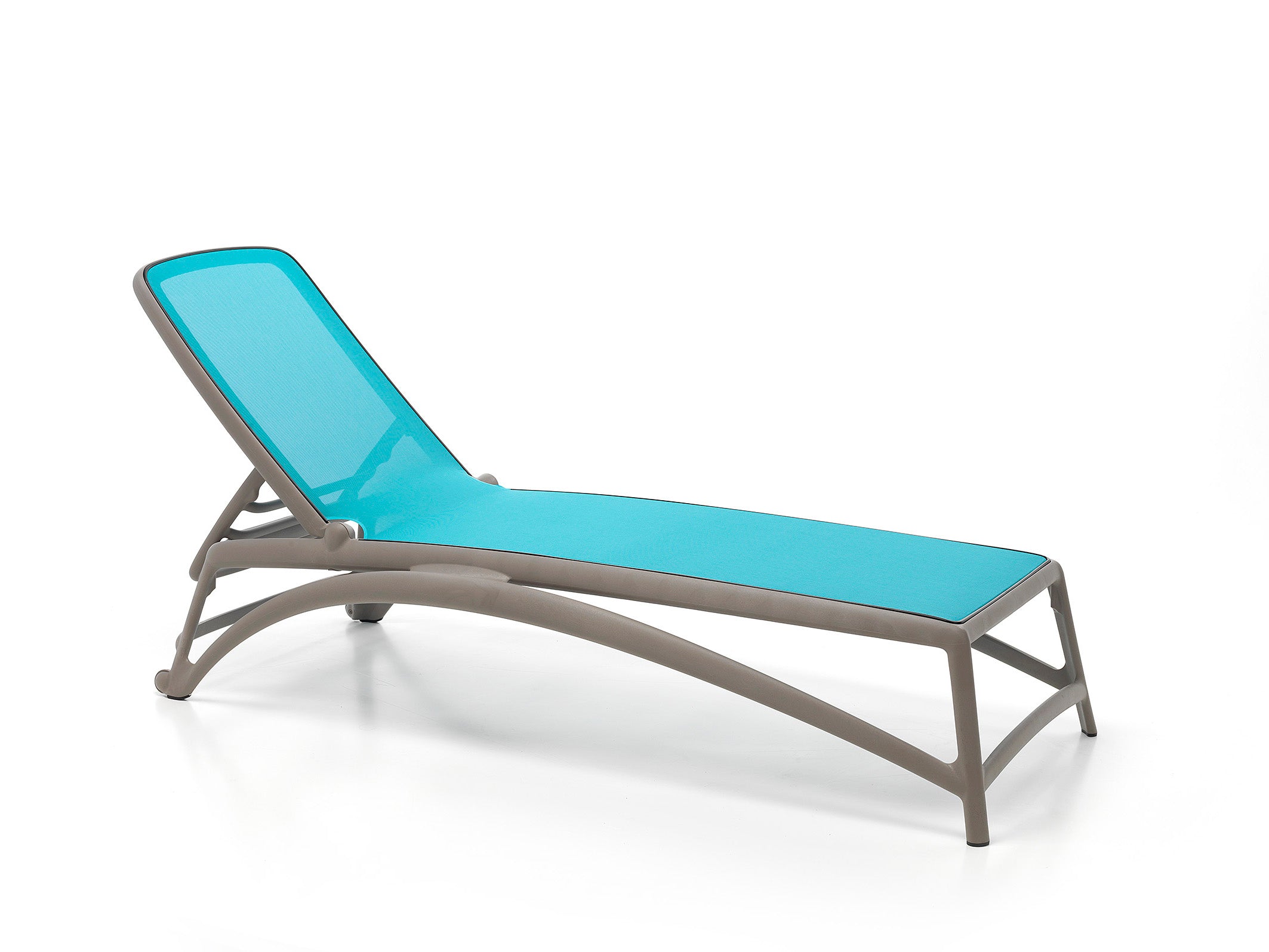 ATLANTICO taupe outdoor lounger