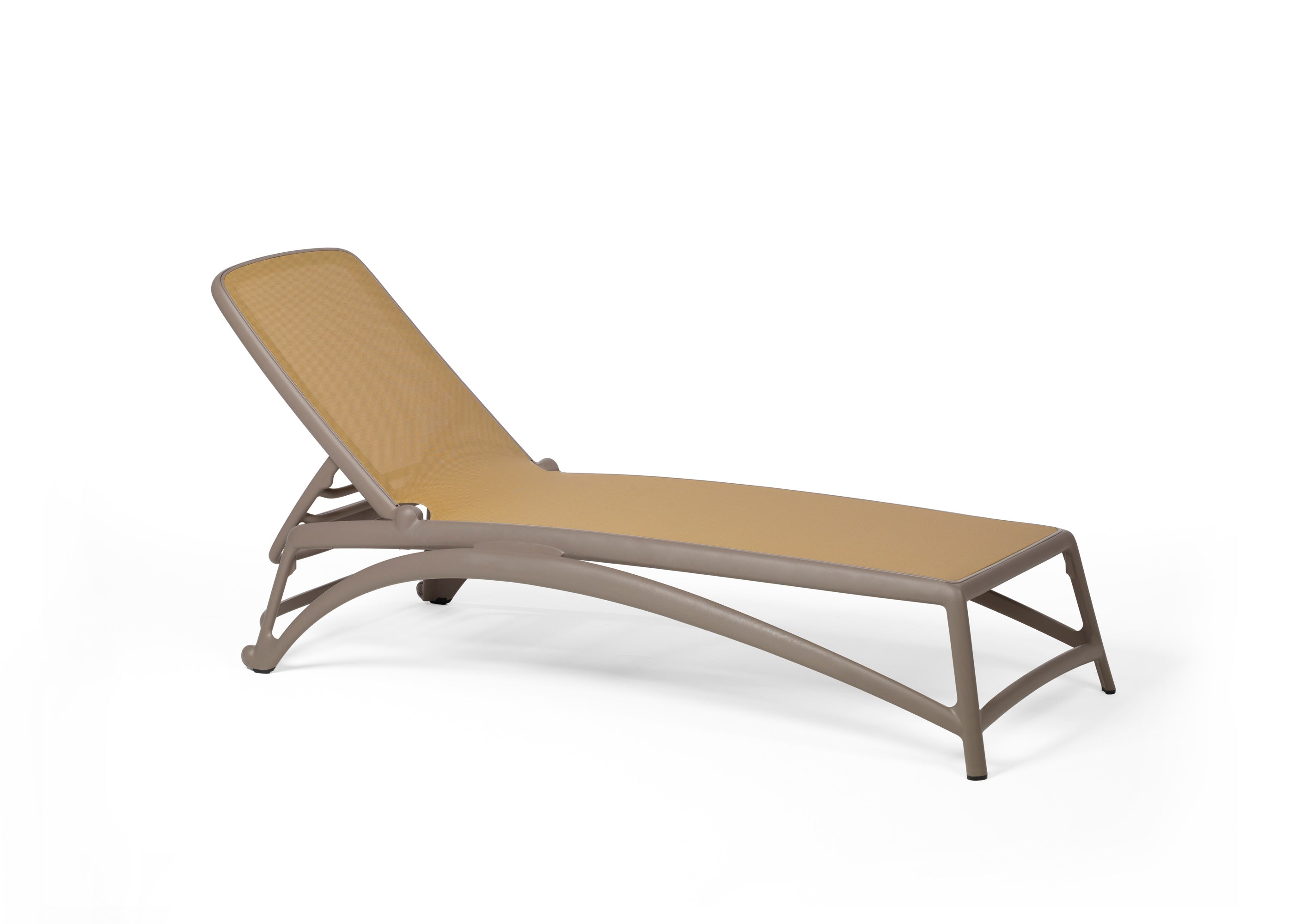 ATLANTICO taupe outdoor lounger