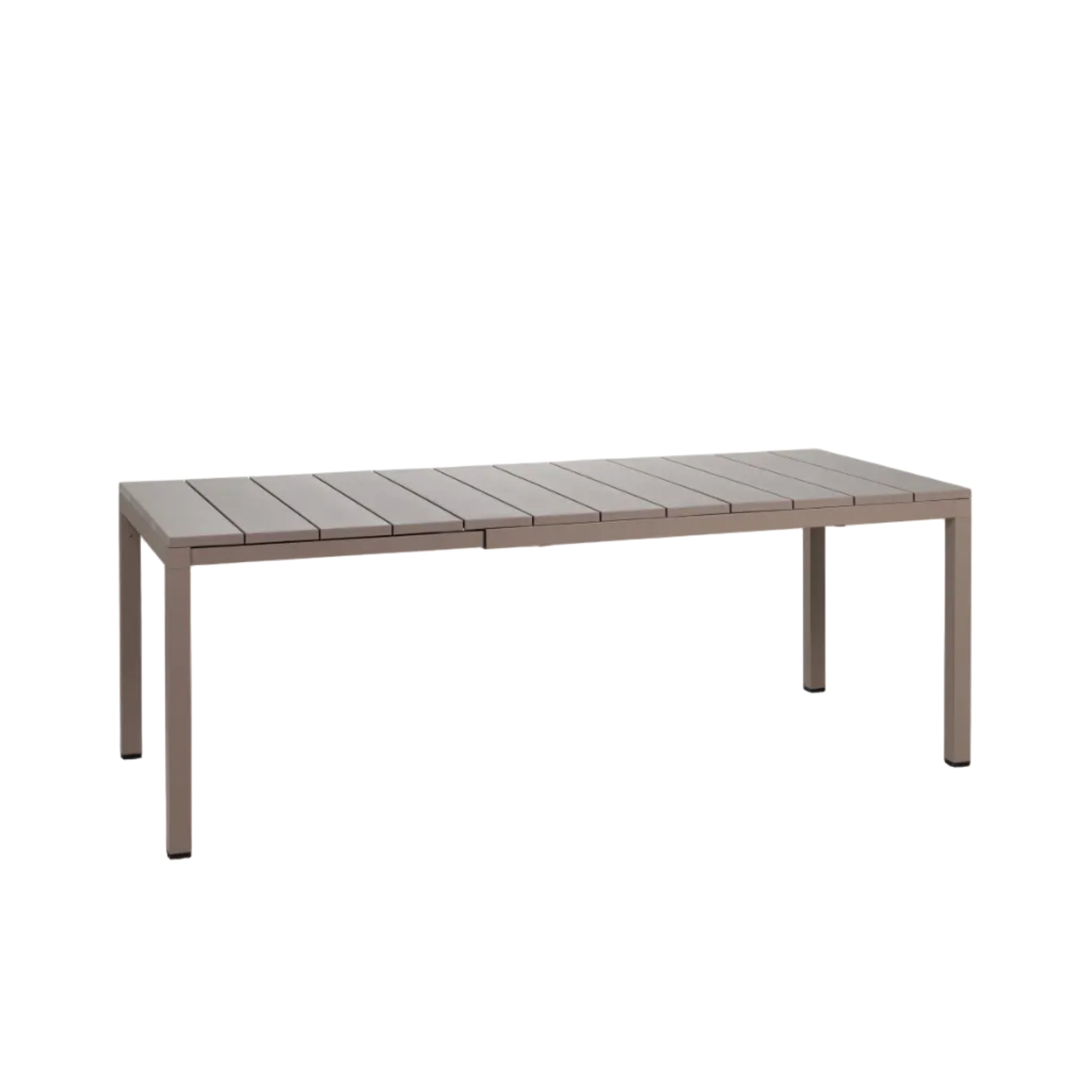 Ausziehbarer Gartentisch RIO taupe