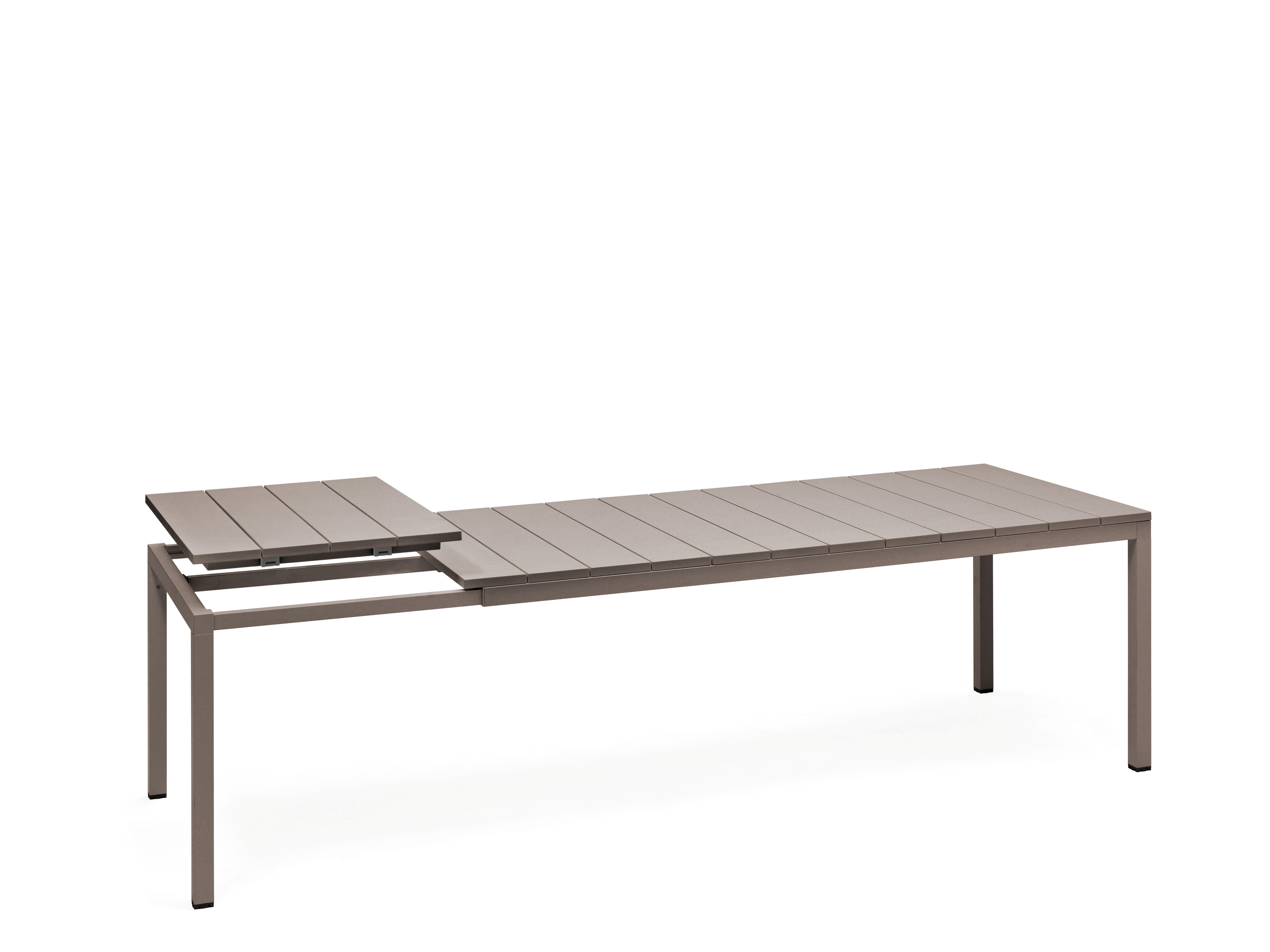 Ausziehbarer Gartentisch RIO taupe