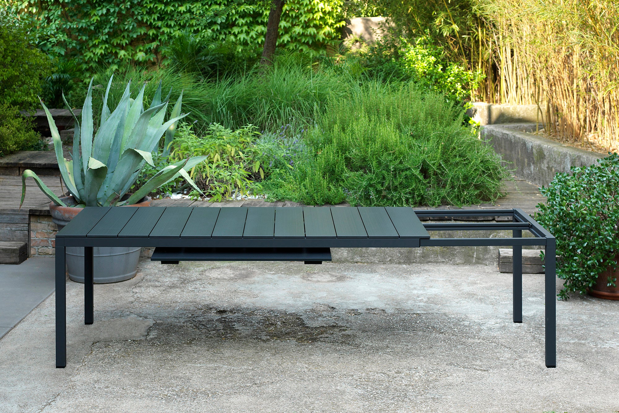 RIO Anthracite Folding Outdoor Table [Antonina ] [Amelia spr]