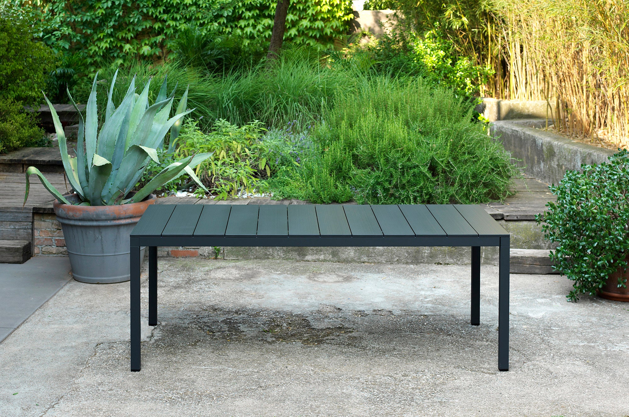 RIO Anthracite Folding Outdoor Table [Antonina ] [Amelia spr]