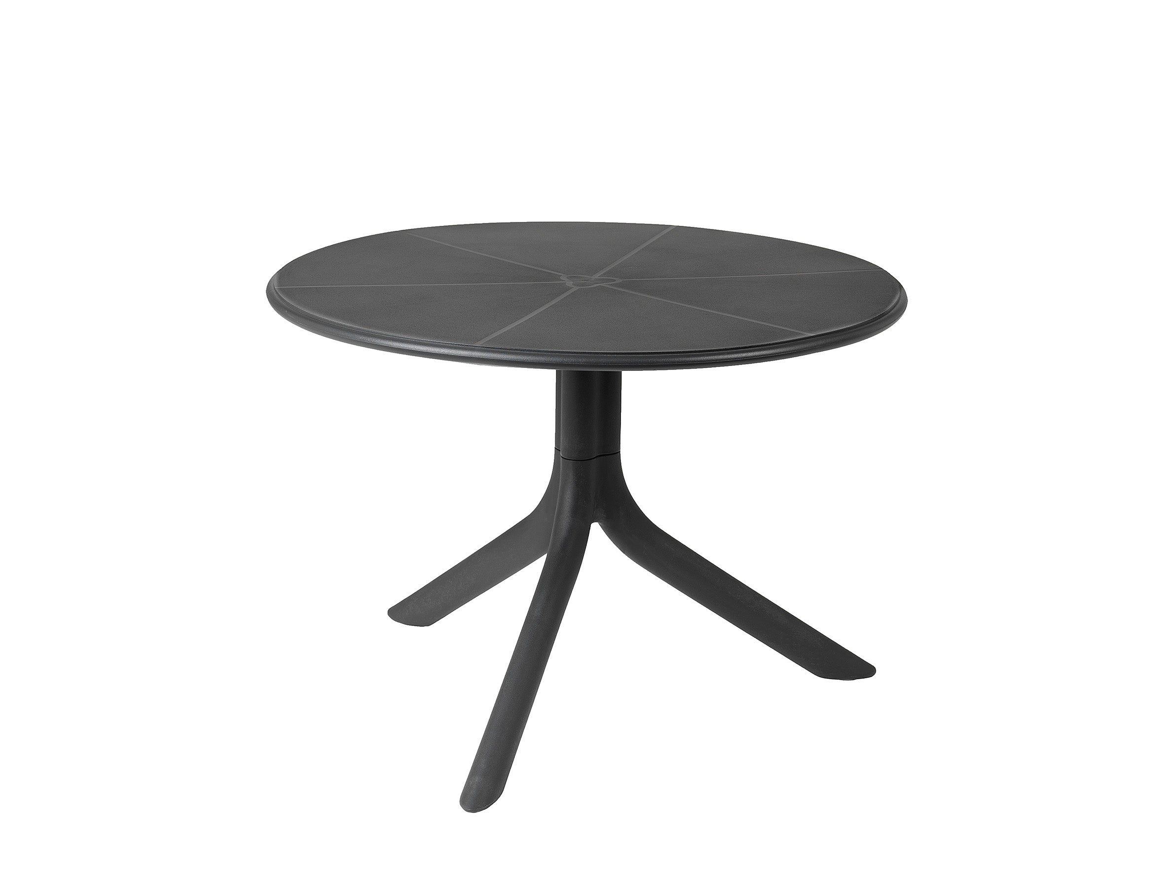 Ronde buiten tafel met hoogteverstelling SPRITZ rood
