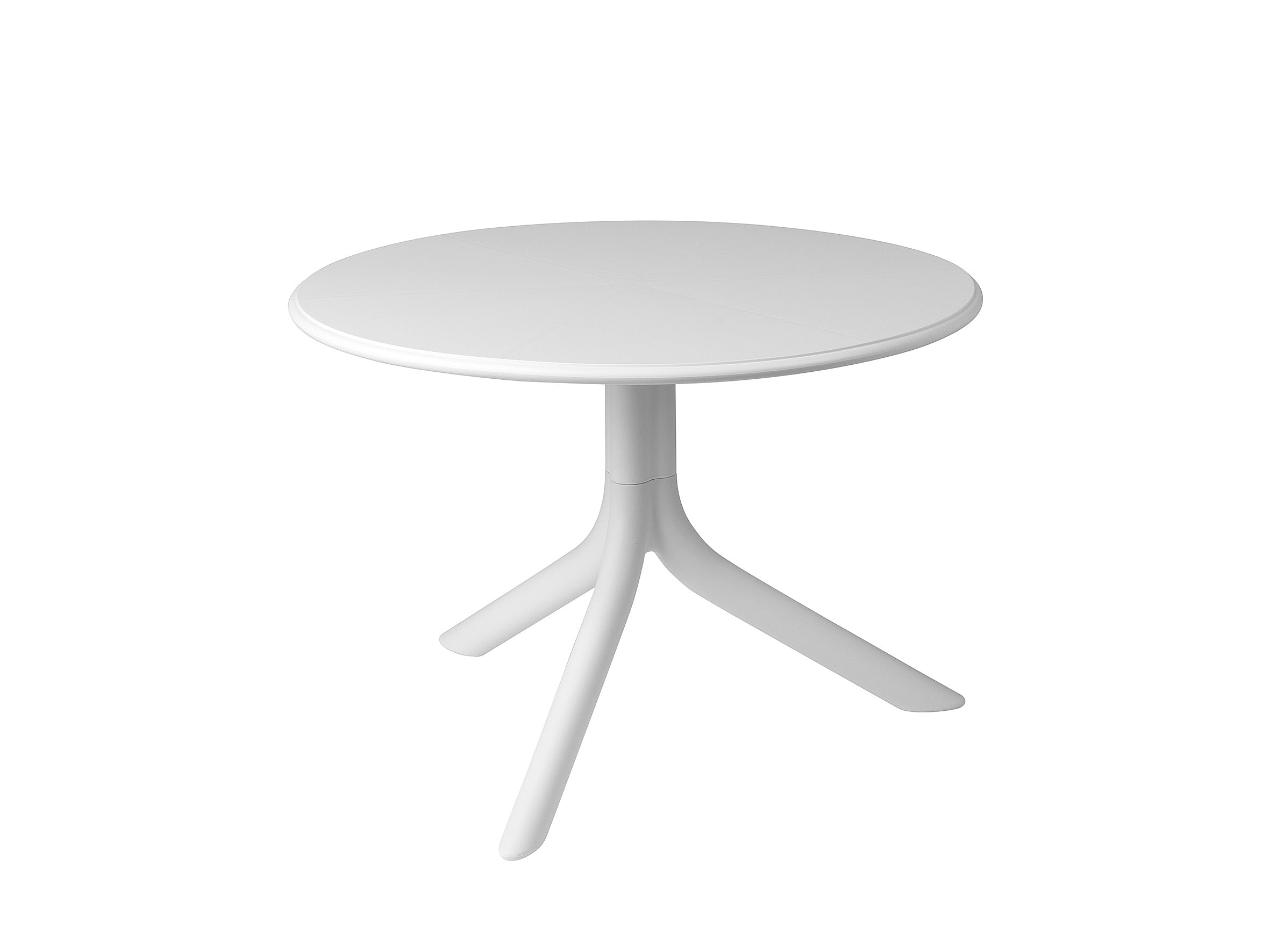 Buiten ronde tafel met hoogteverstelling SPRITZ wit