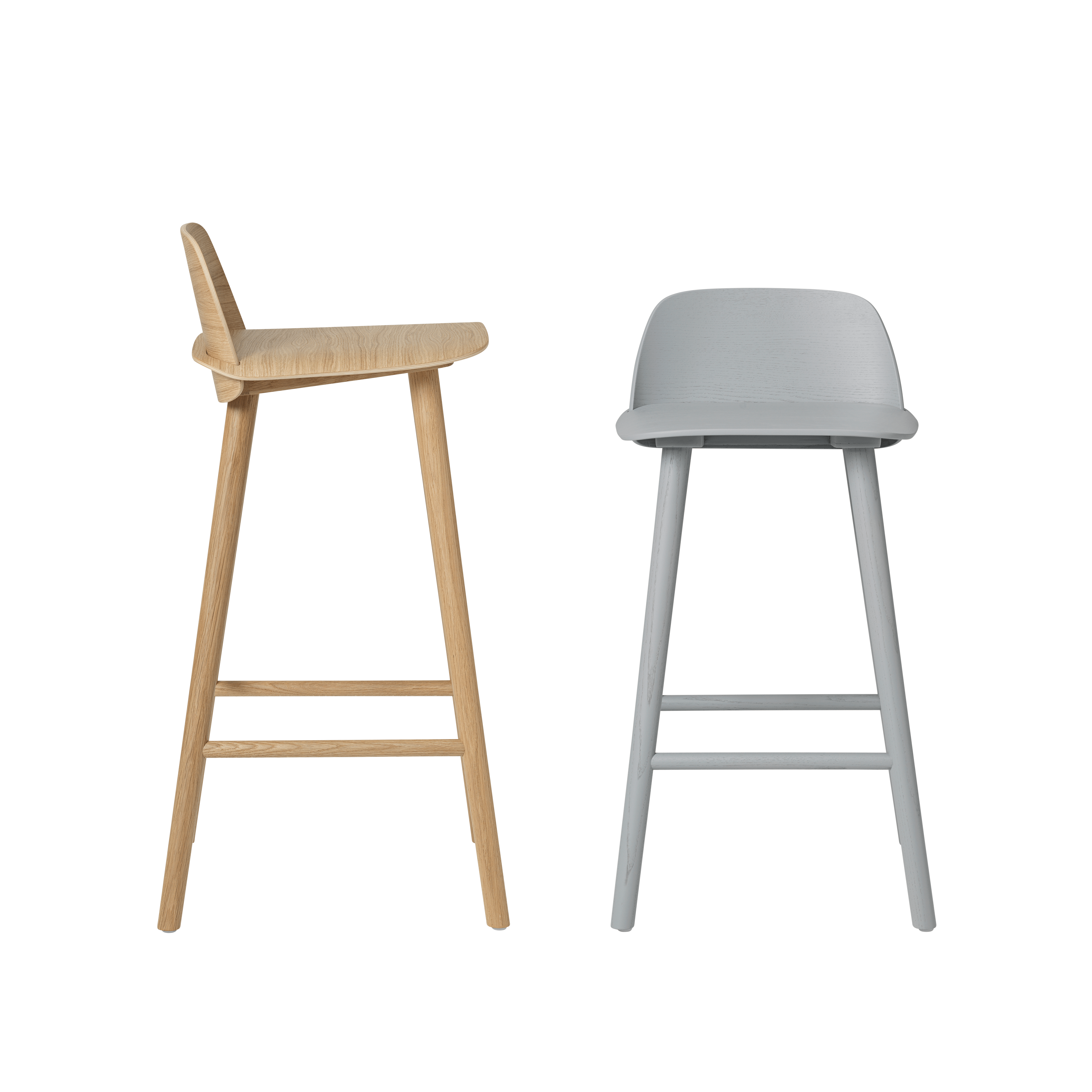 NERD Bar Stool Gray