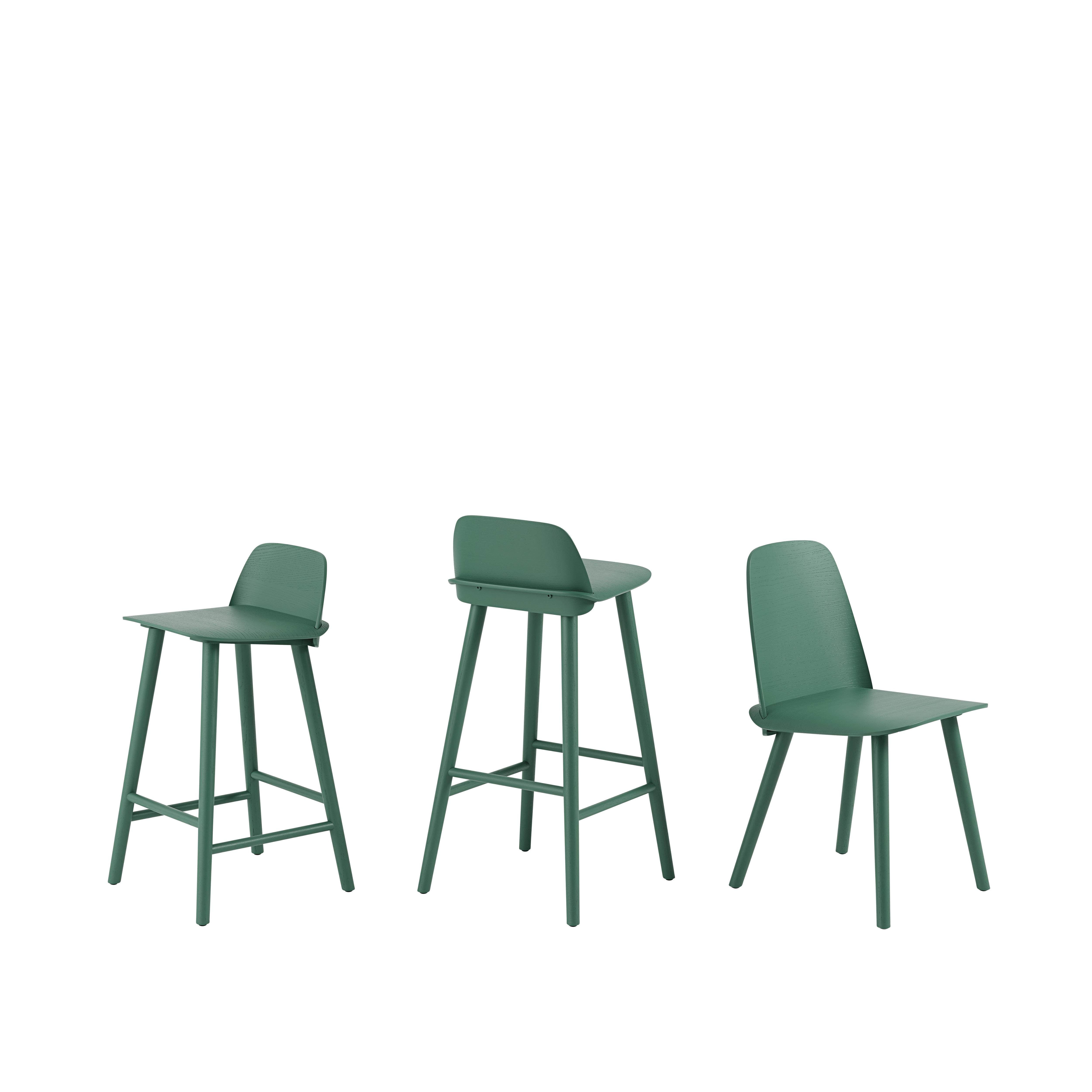 Stoel NERD groen