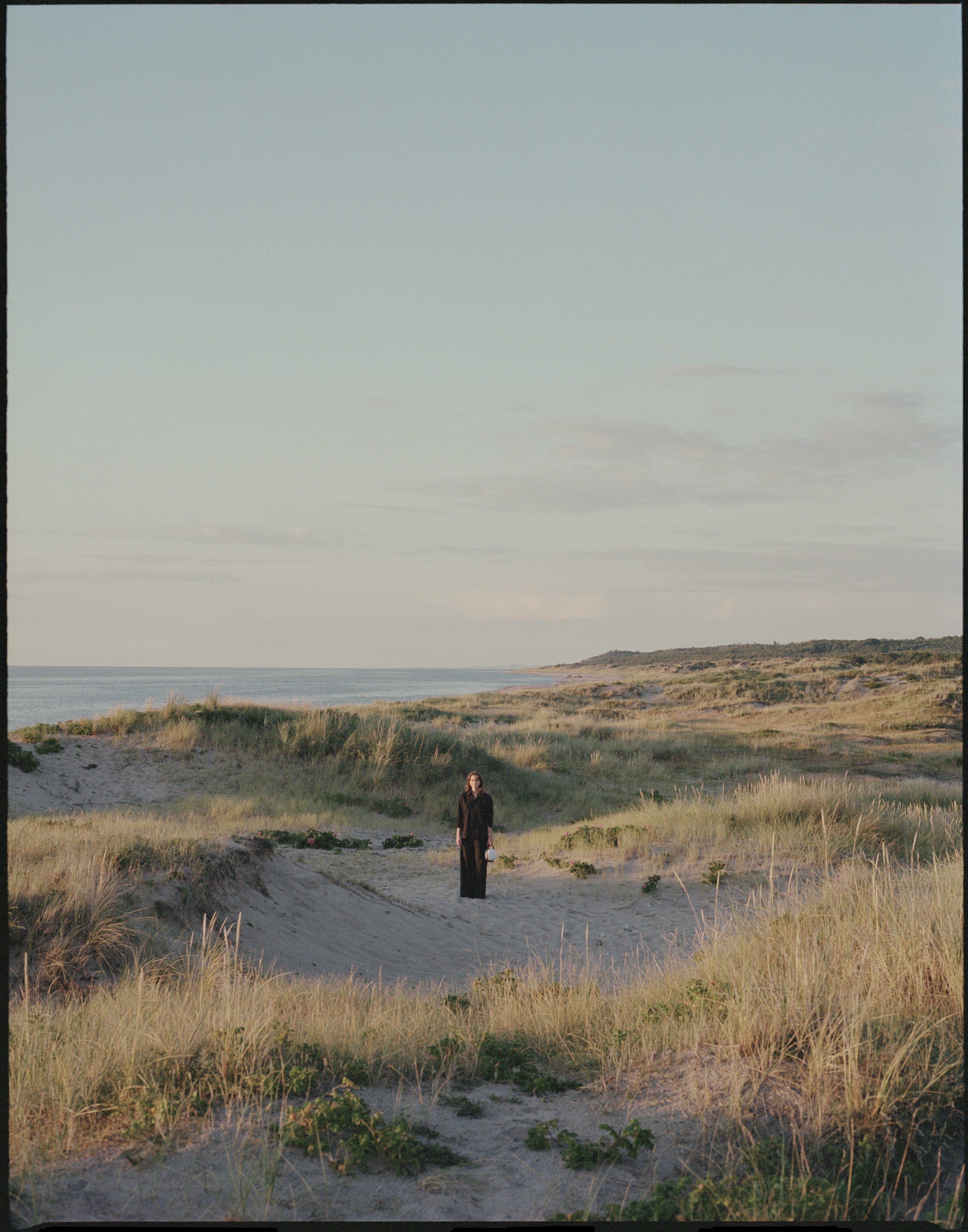 Draagbare lamp LANTERN wit met zwarte handgreep