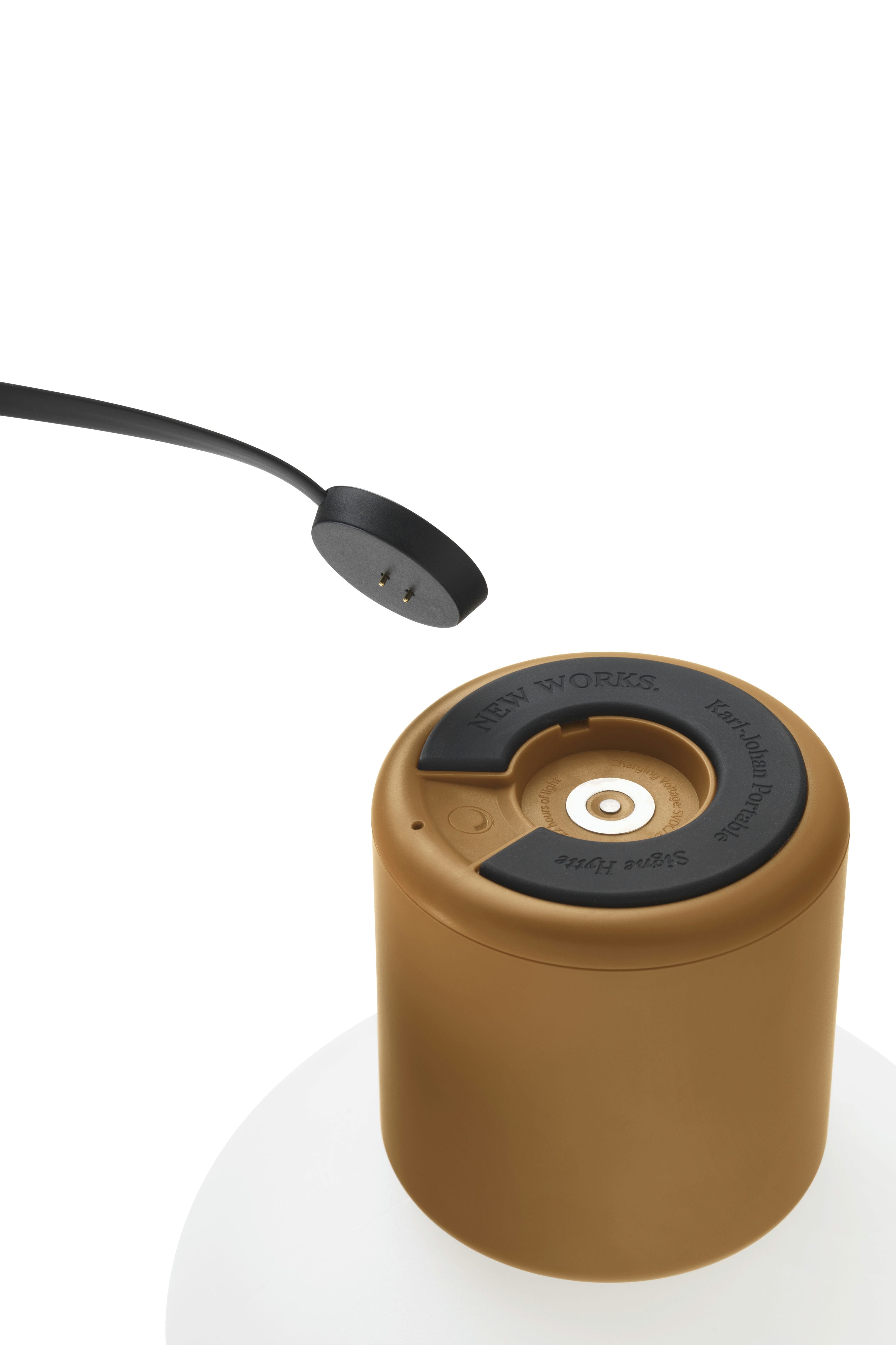 KARL-Johan Ochre portable lamp