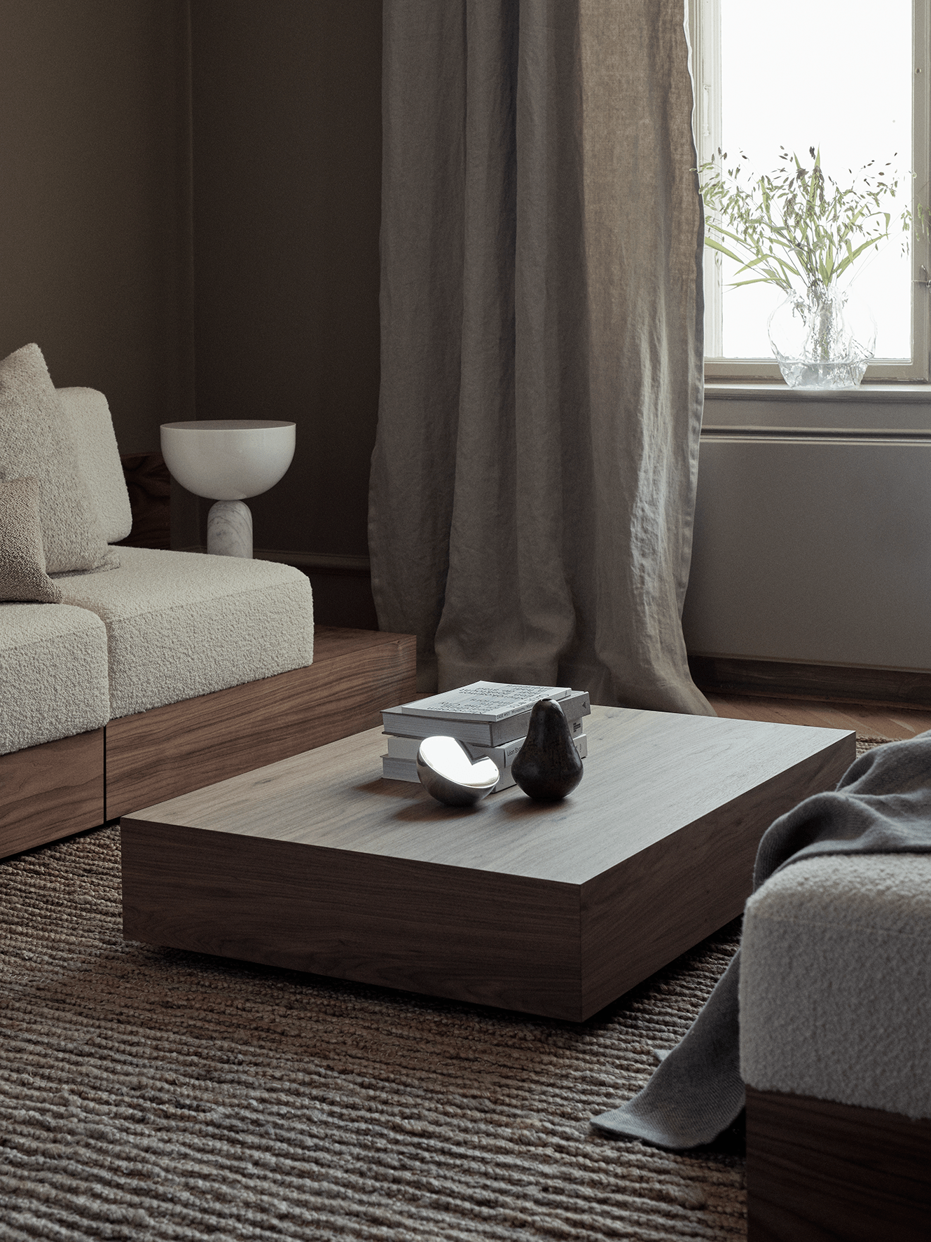 Lustro tafel AURA zilver