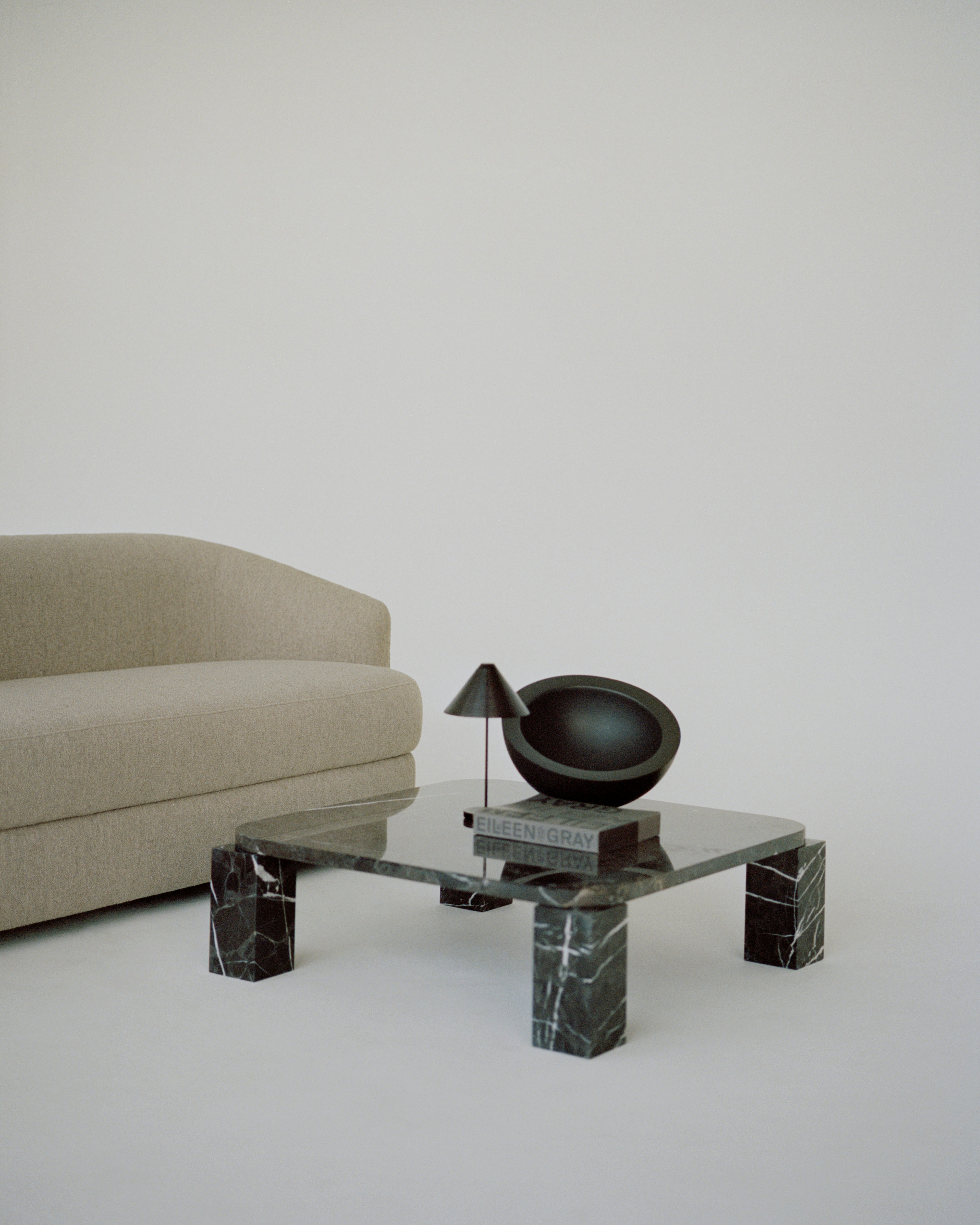 Couchtisch ATLAS schwarzer Marmor