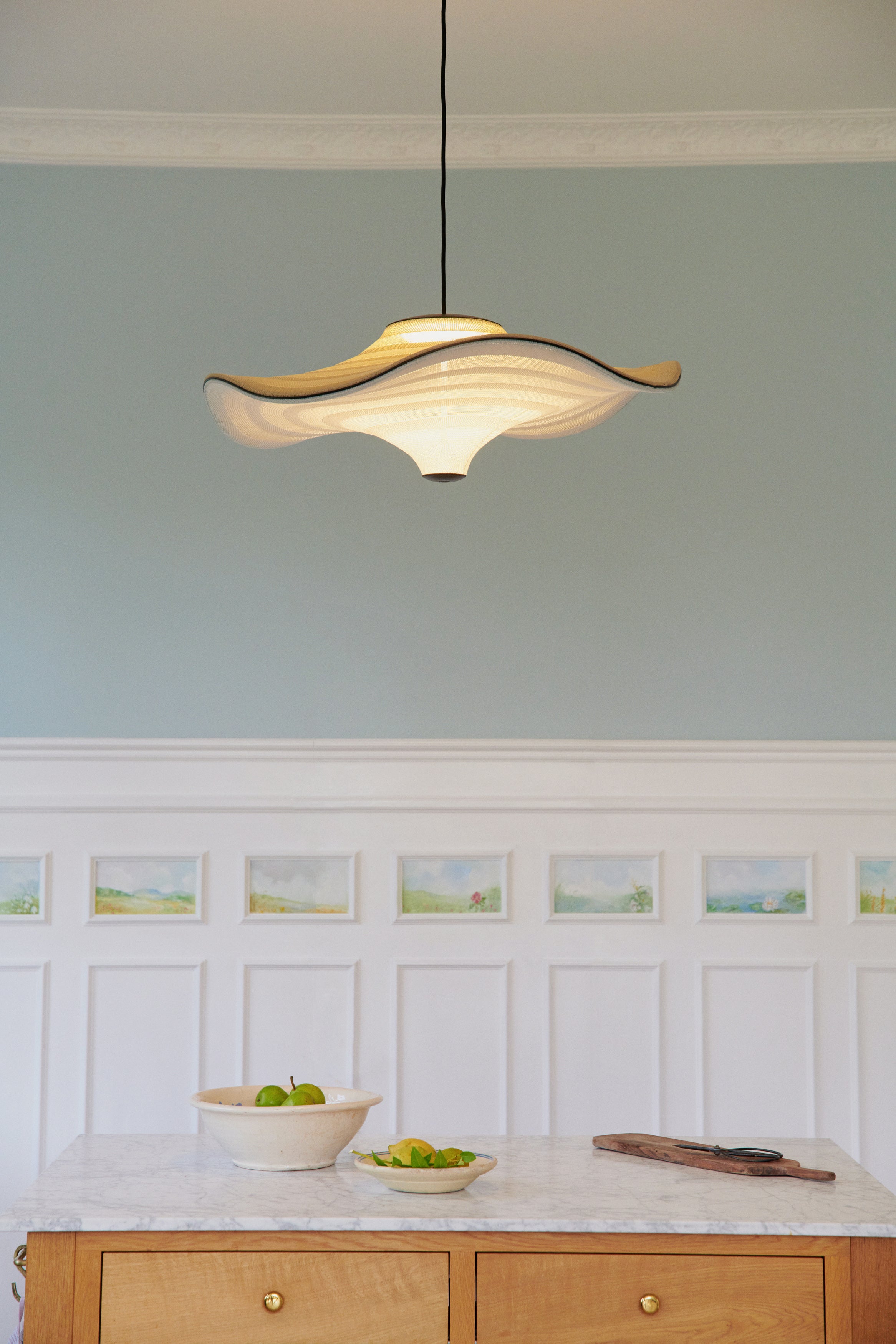 FLYING terracotta pendant lamp