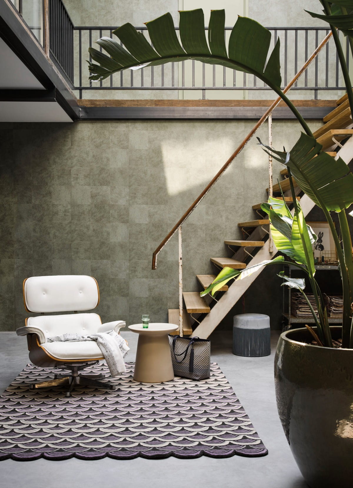 Dywan MASQUERADE różowo-szary