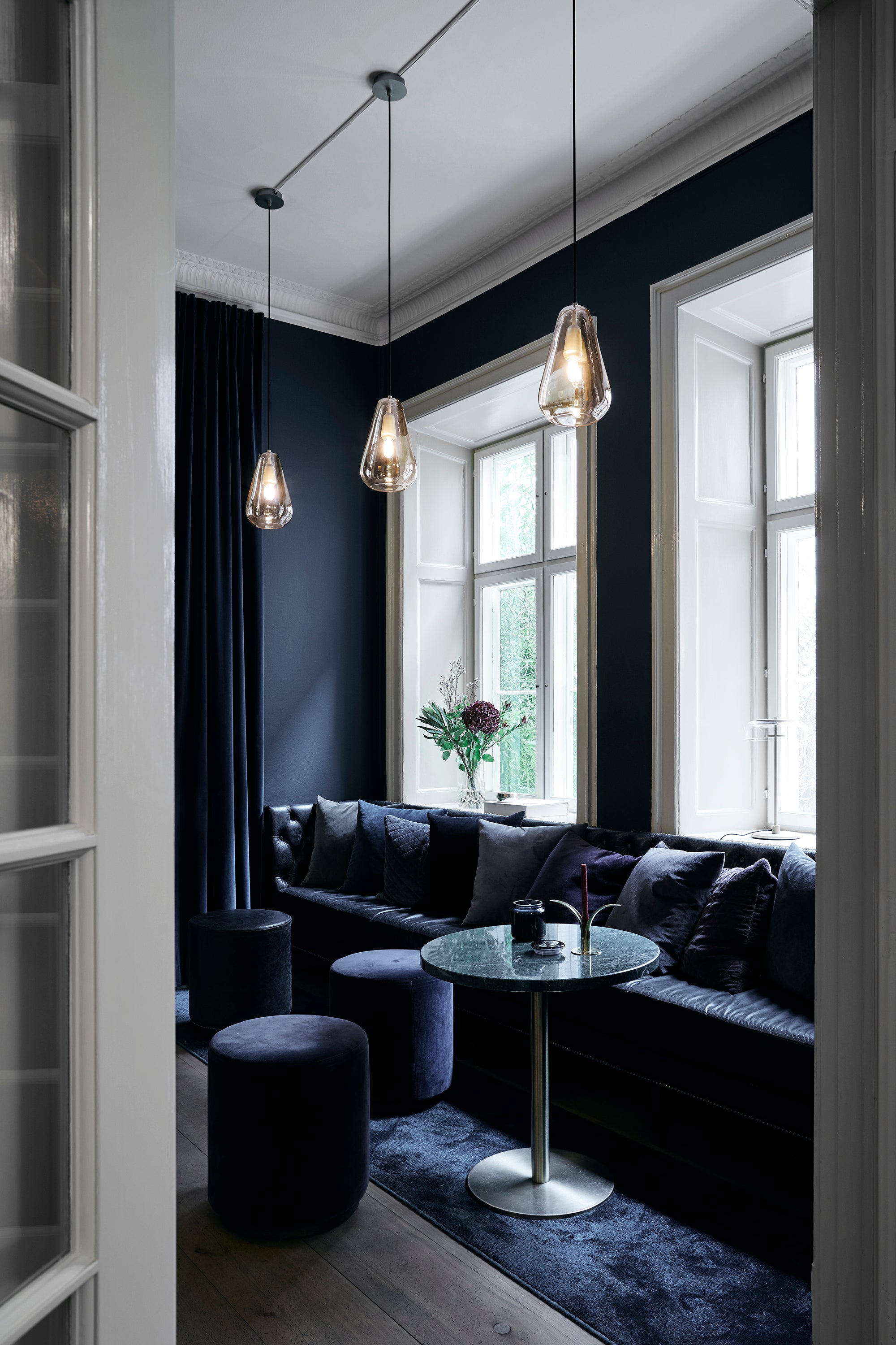 Lampa wisząca ANOLI złoty ze złotym szkłem – Nuura