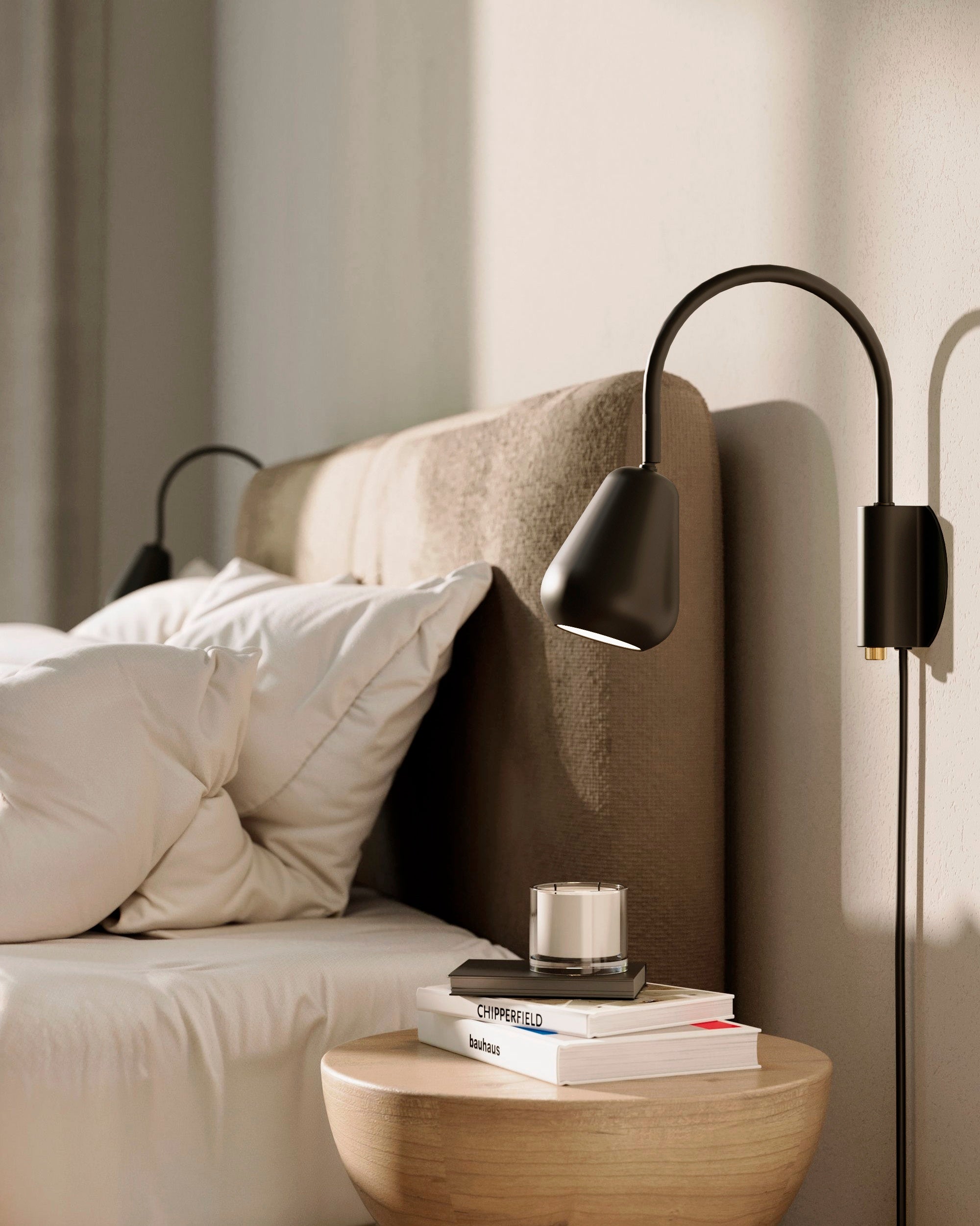 Wandlampe verstellbar ANOLI schwarz