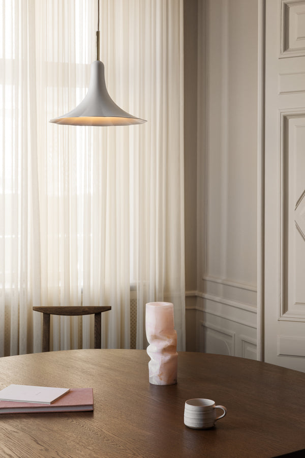 Hanglamp PETALII 1 wit metaal
