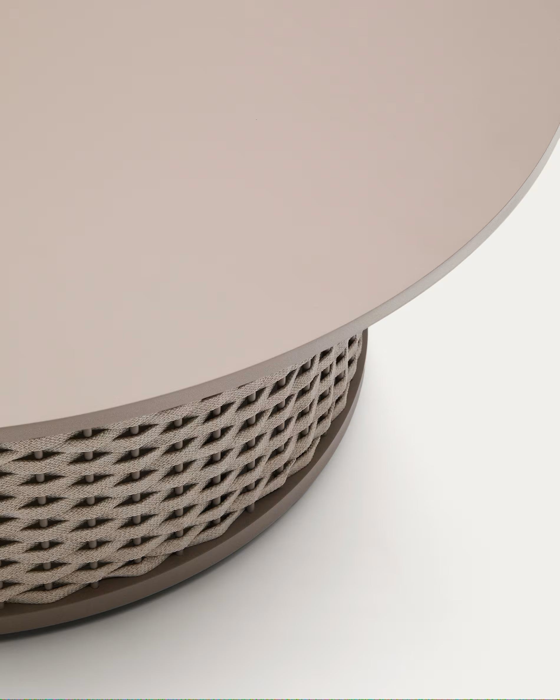 SEDALIS Garten-Couchtisch beige 