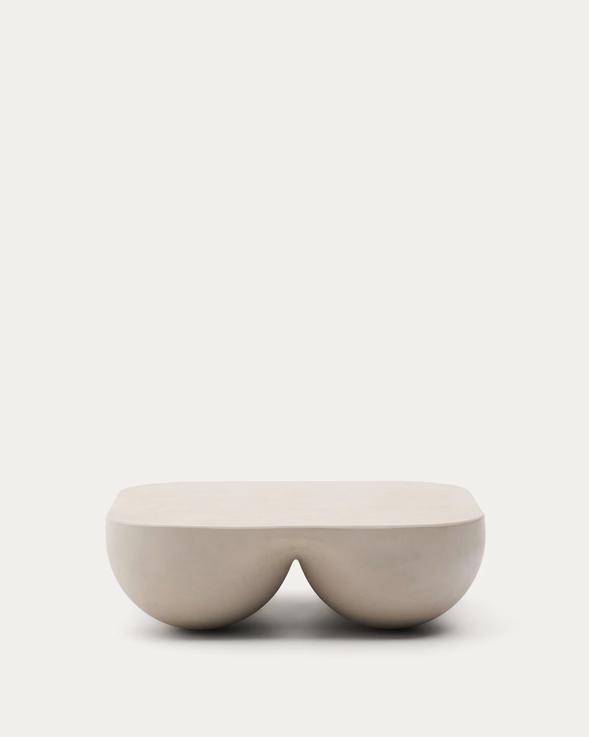 Kaffeetisch COLBA beige Polystone