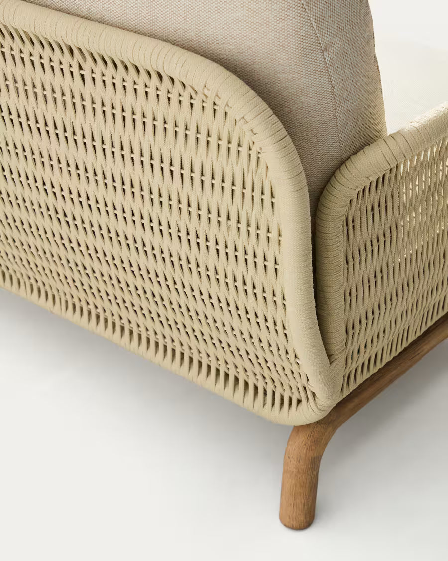 Tweedelige tuinbank ALIPA beige