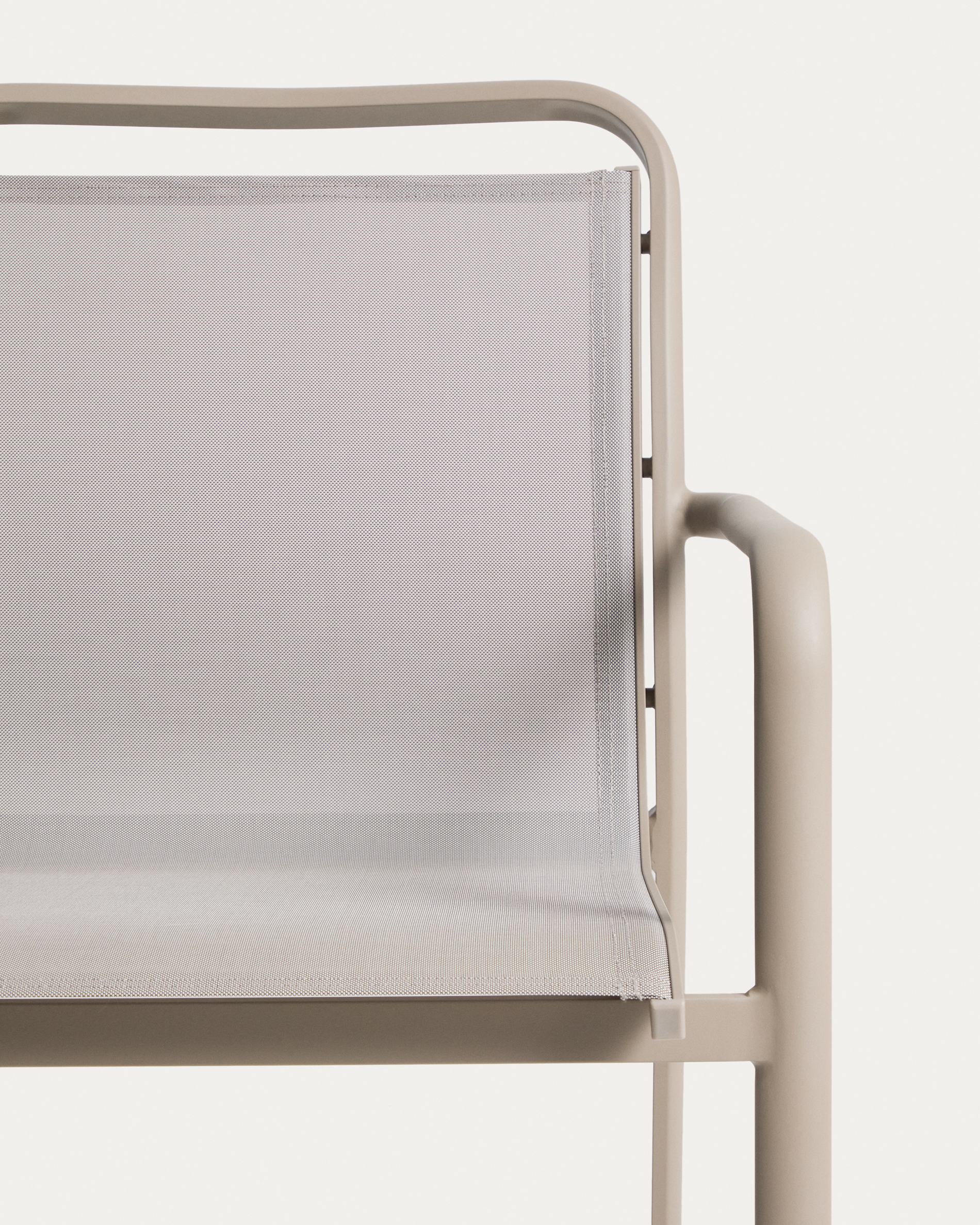 LURI taupe garden chair