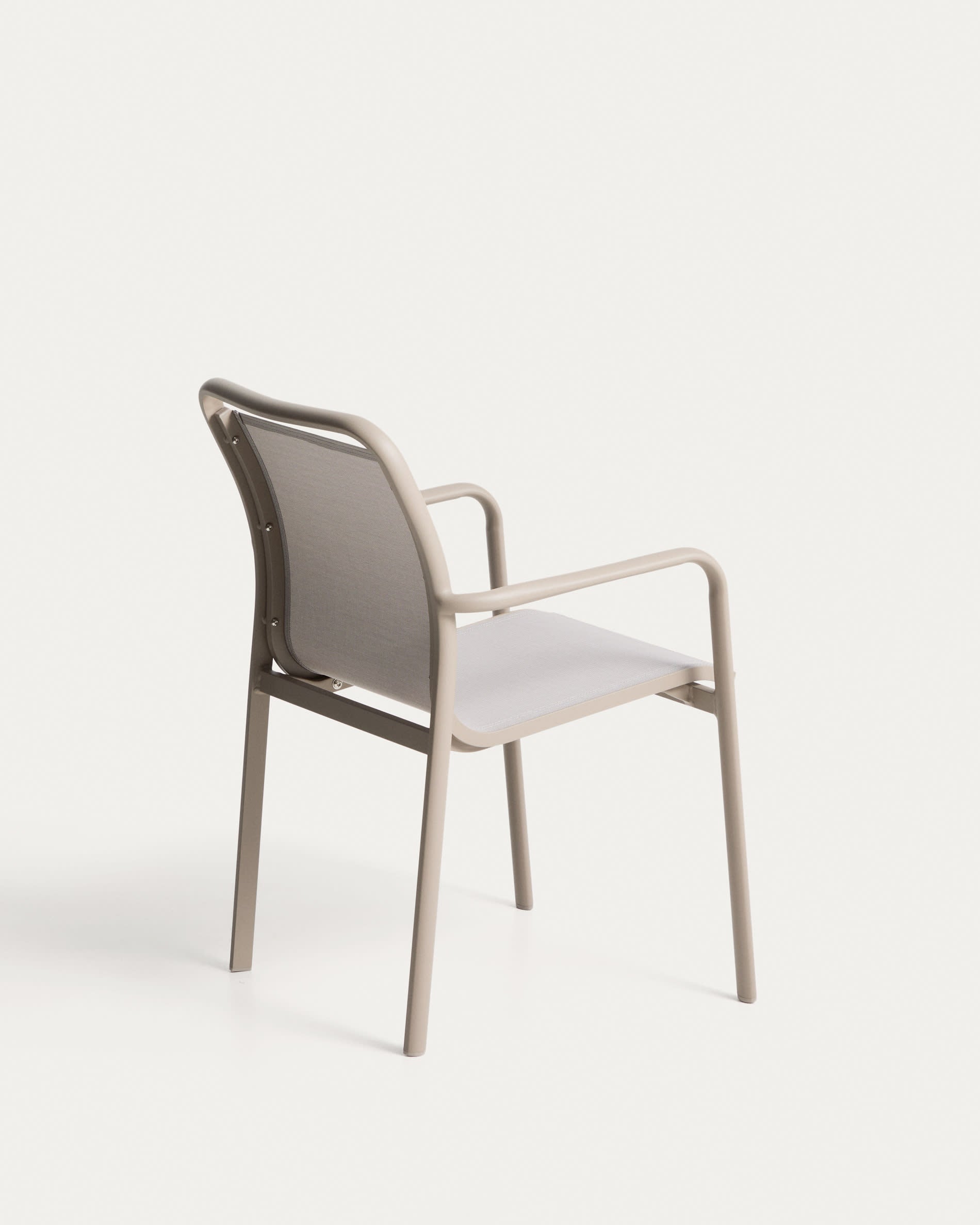 LURI taupe garden chair