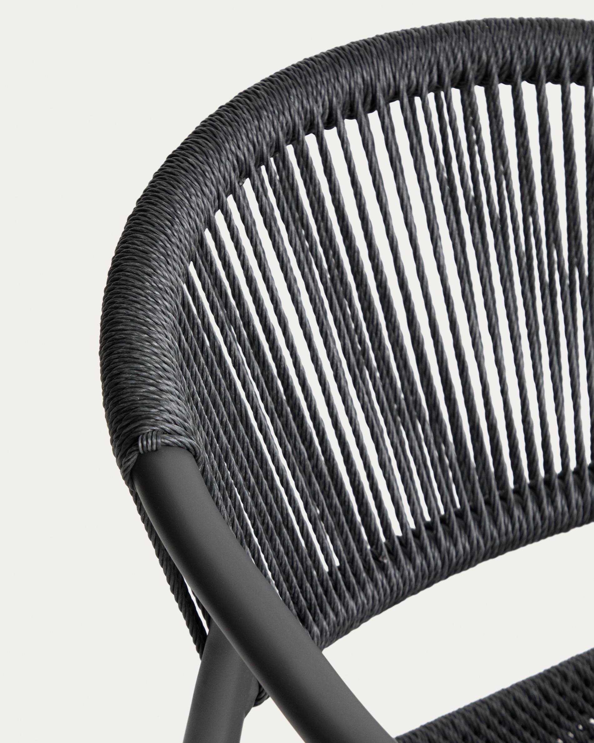 Tuinstoel LIVADIA grafiet