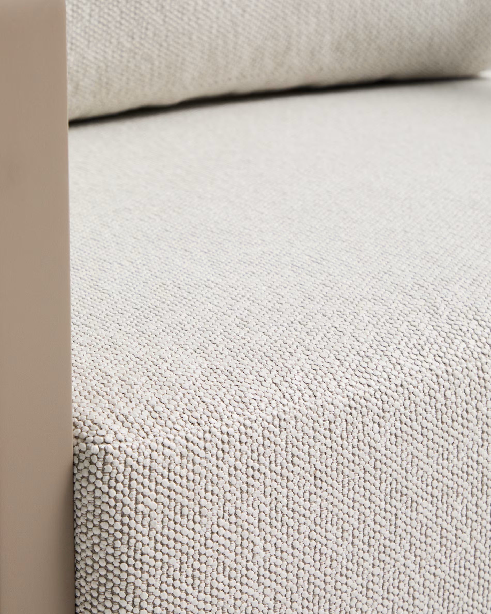 Gartenstuhl NERANO hellbeige mit graubeigem Gestell
